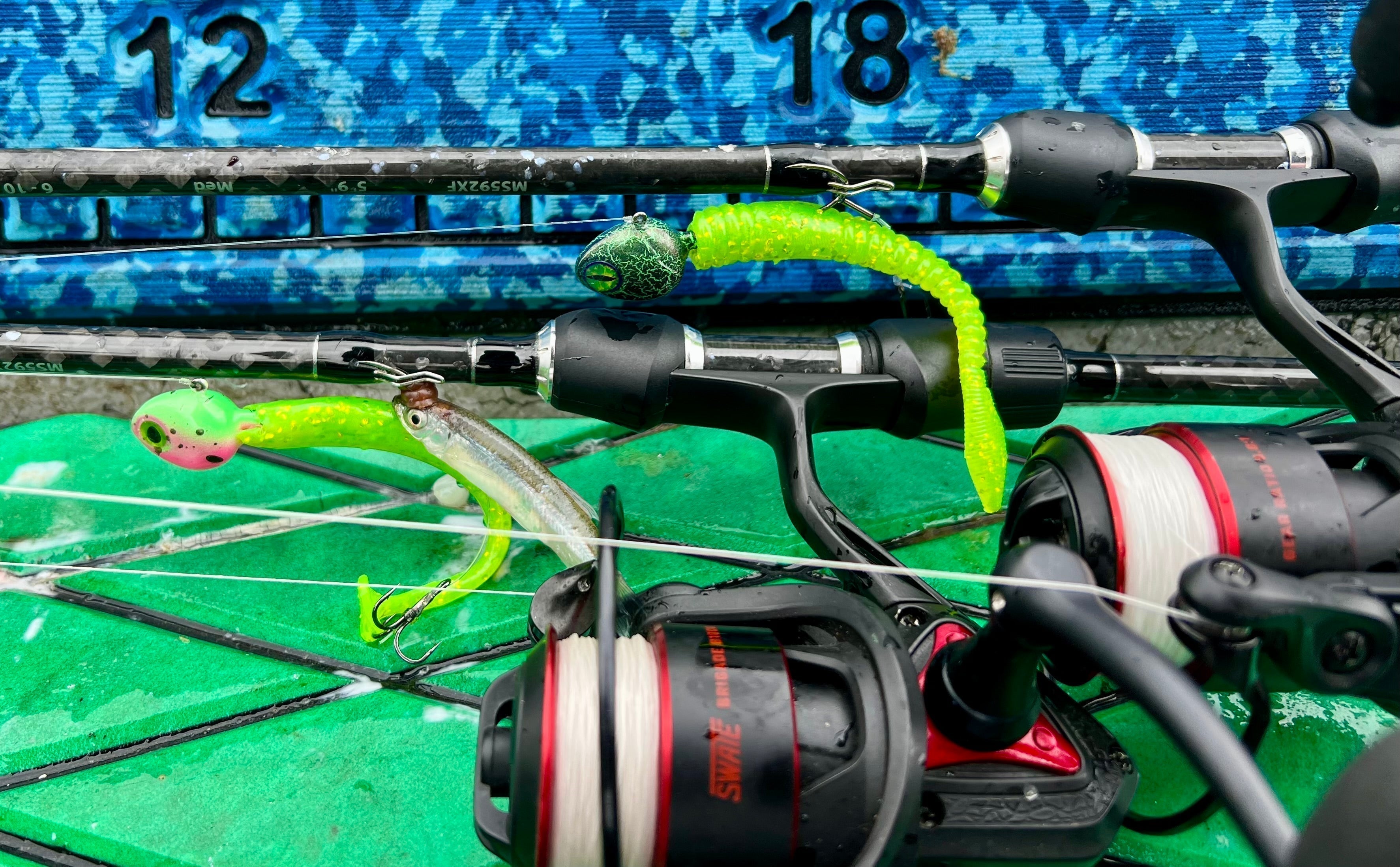 walley fishing jigs & Soft Plastics