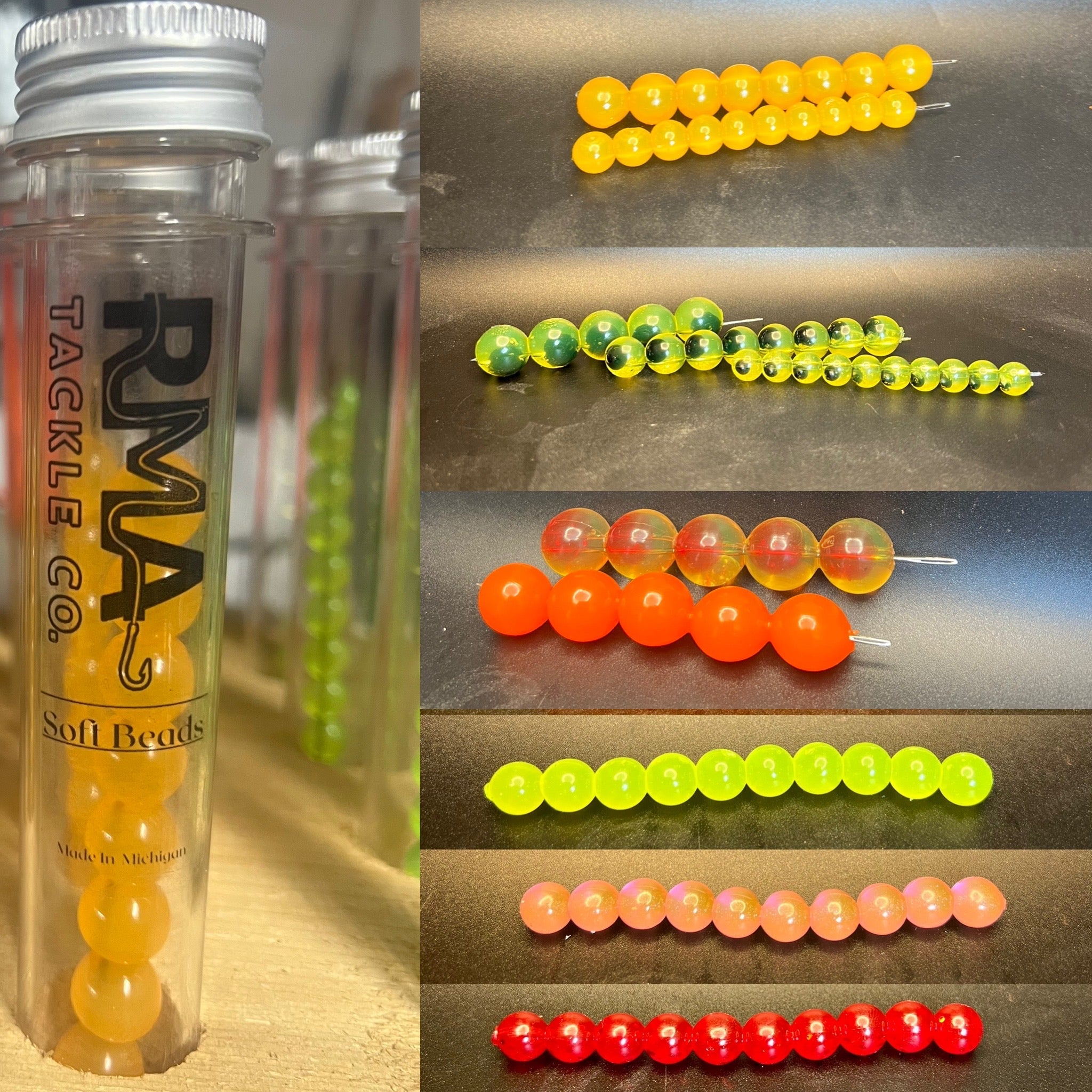 Soft Plastic Beads