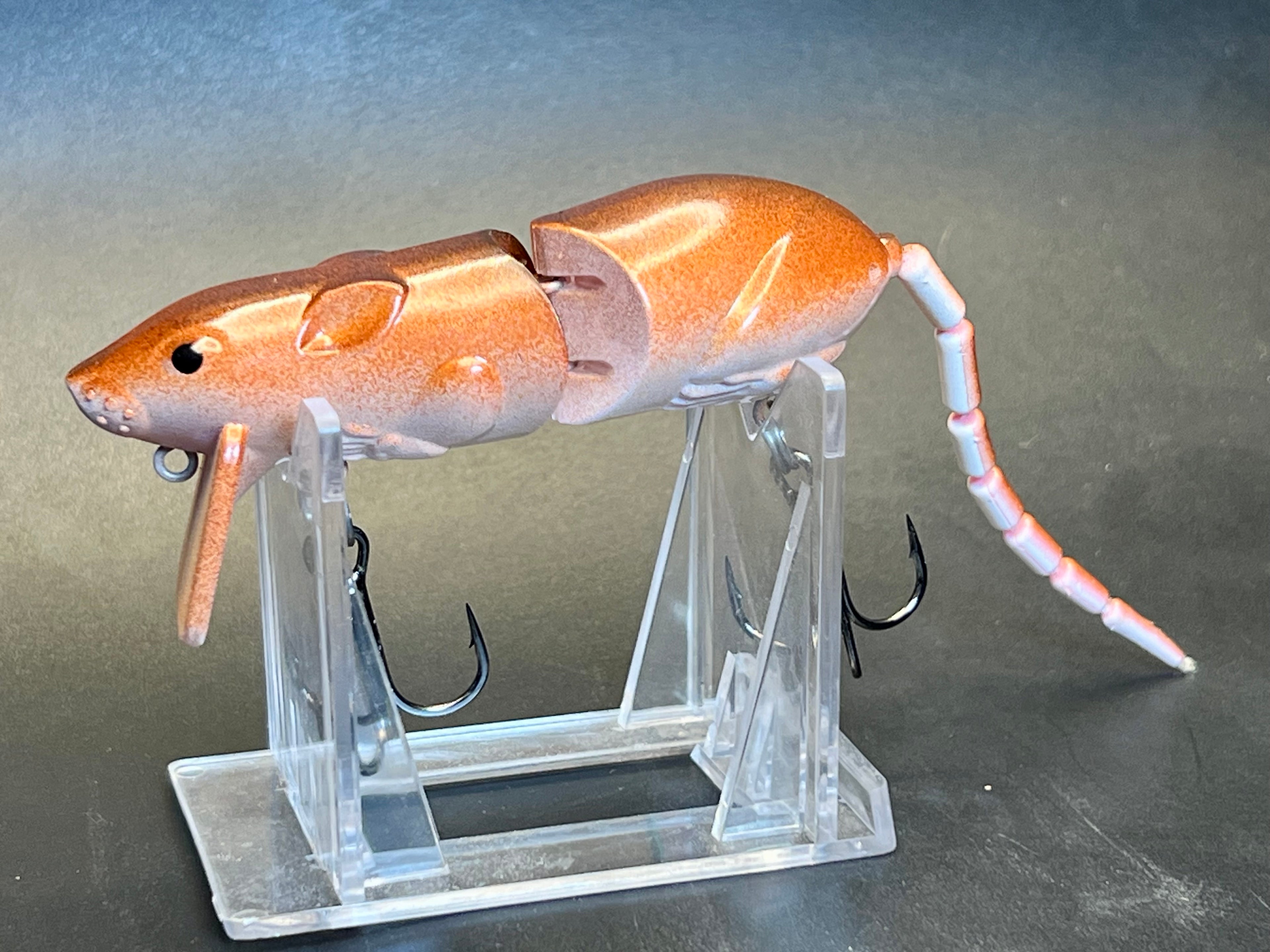 Wake Rat | 14g Multi-Jointed Surface Lure | Hand-Painted in Michigan