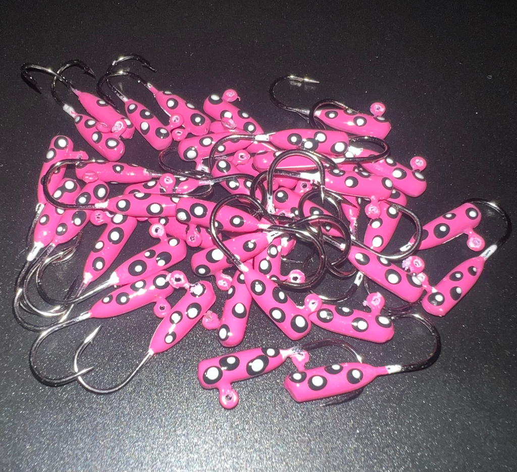 Toxic Waste UV Glow 1/16  oz Steelhead Tube Jig #6 3X Strong Voodoo Hook image 0