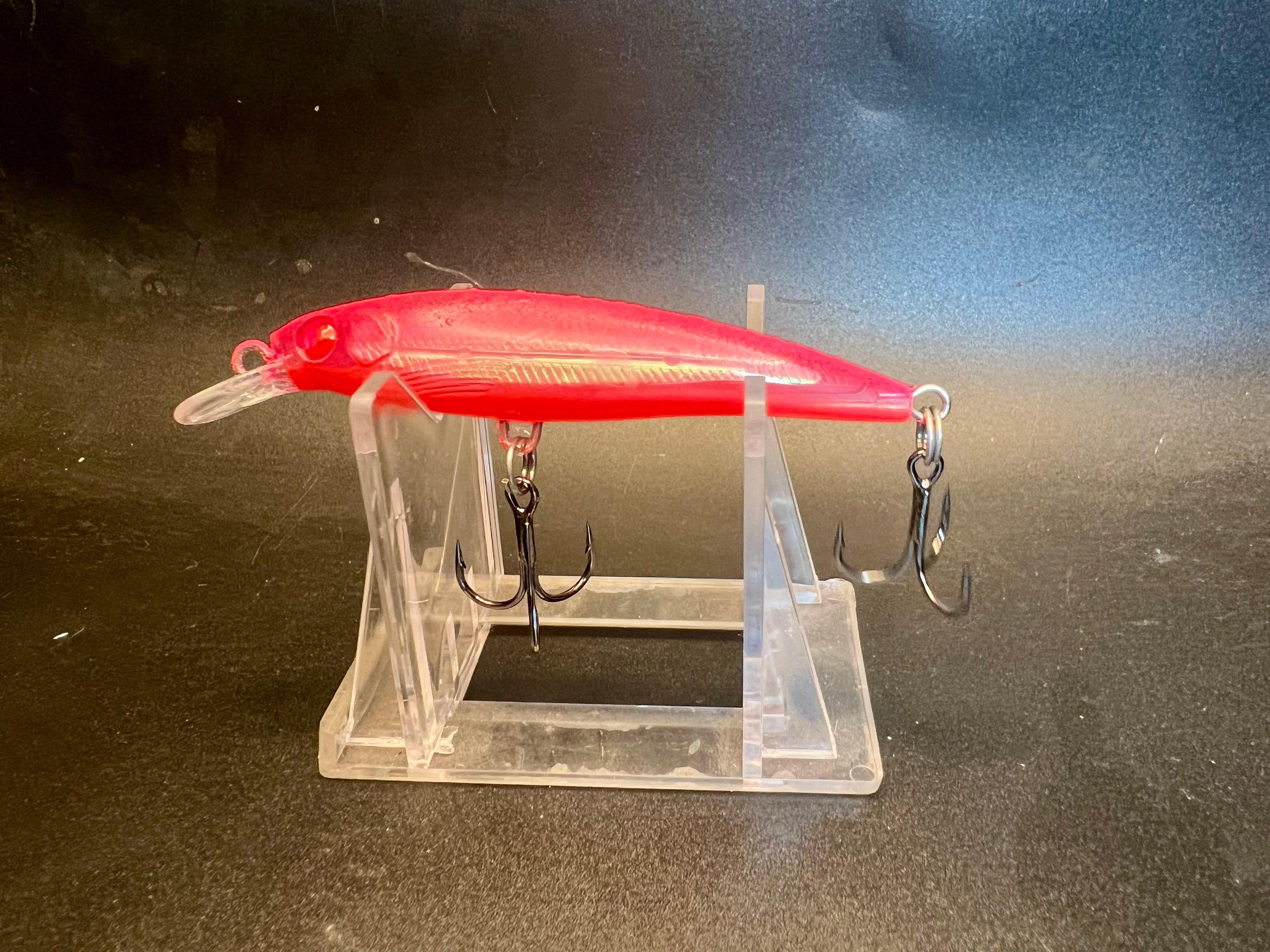 Ice Cube Spice EX-Rapper Slashbait, 3 inch, red lure with two hooks