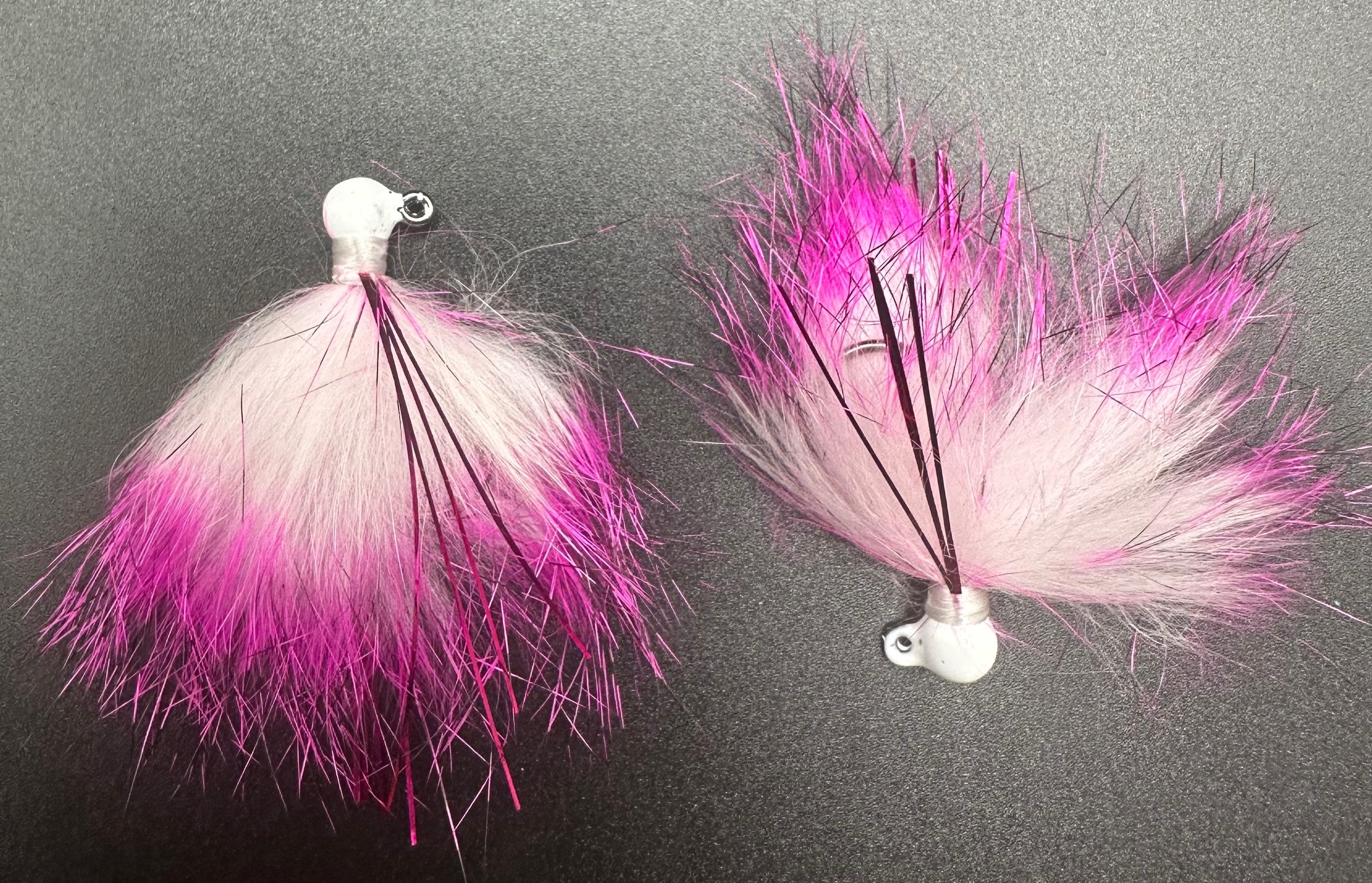 Prom Night 1/32 oz Steelhead Hair Jig  #4 Hook 2pack image 1