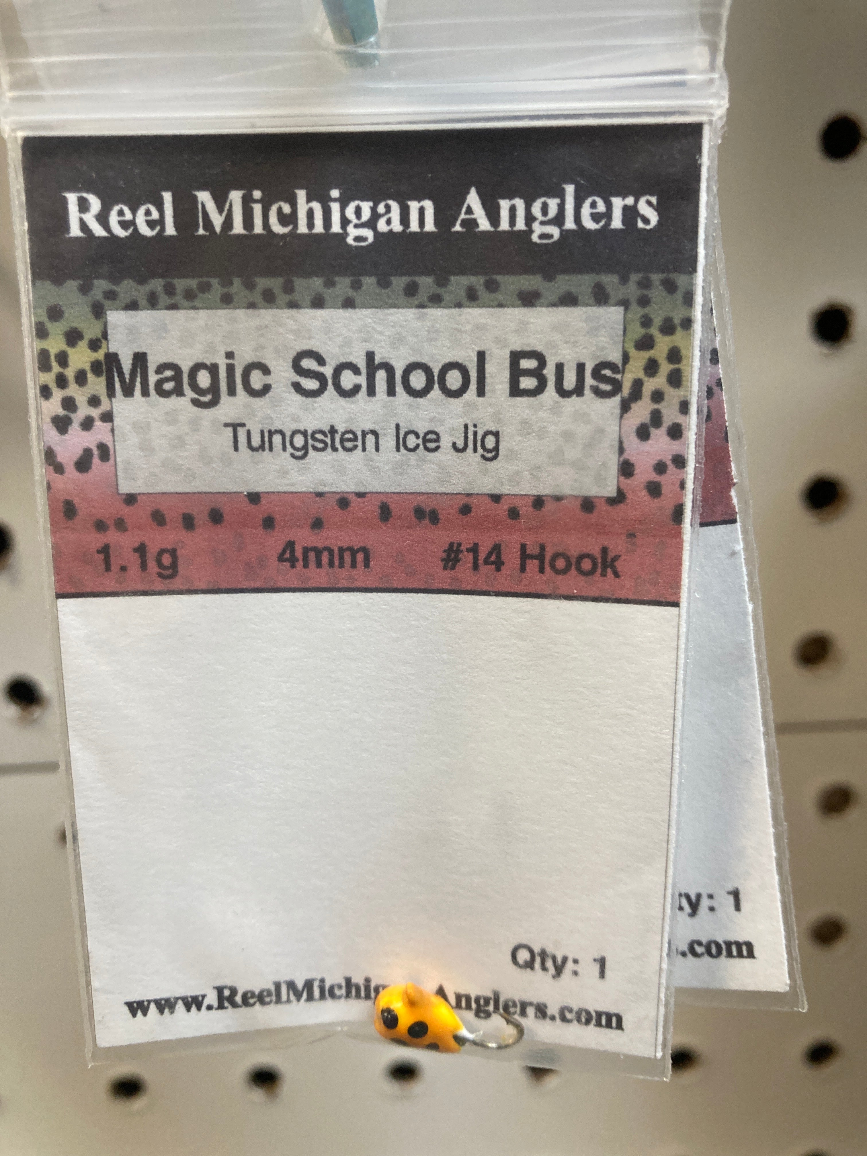 Magic School Bus ice jig