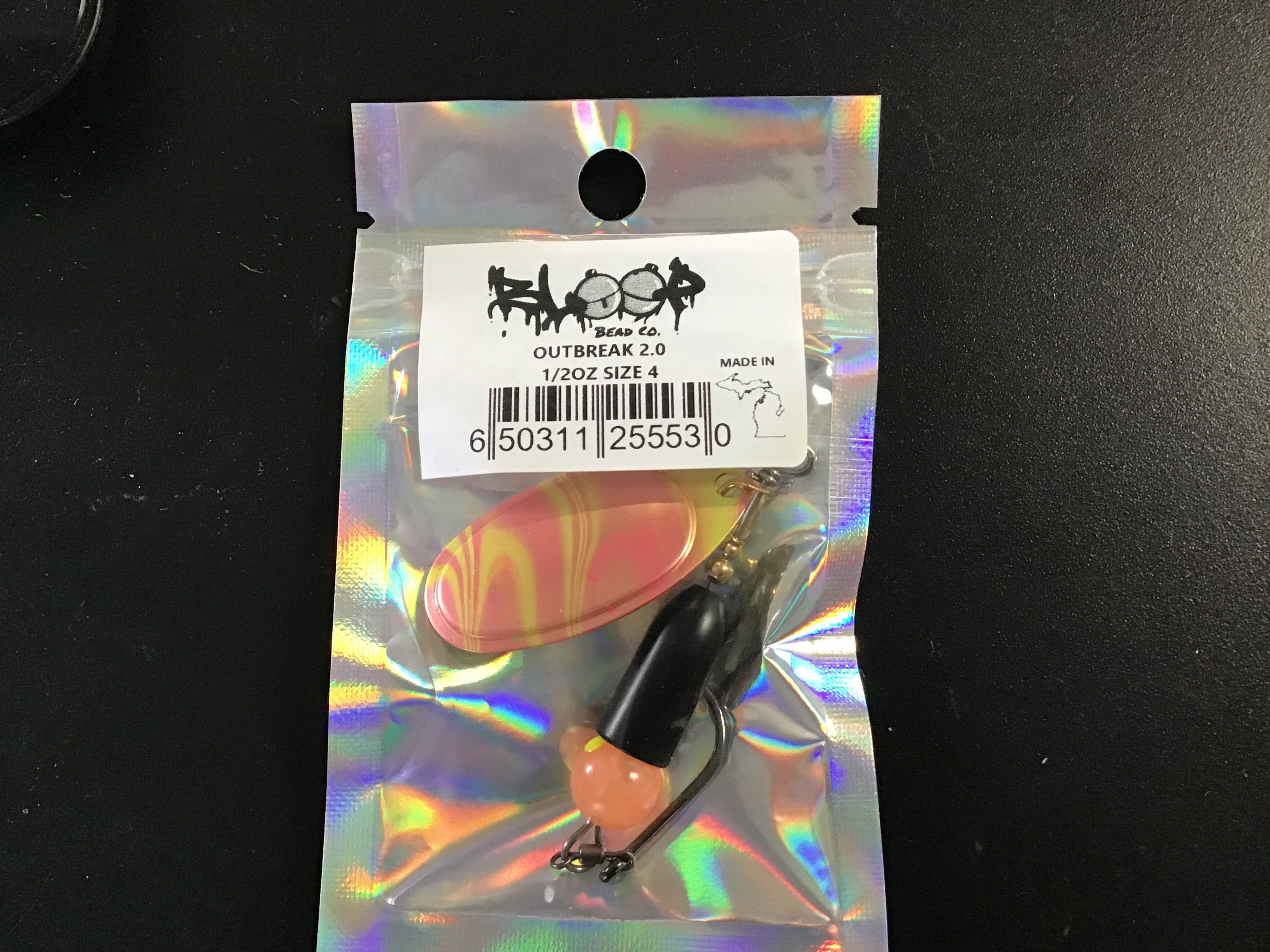 Outbreak 2.0 Spinner 1/2oz Sz4 Bloop Bead Co