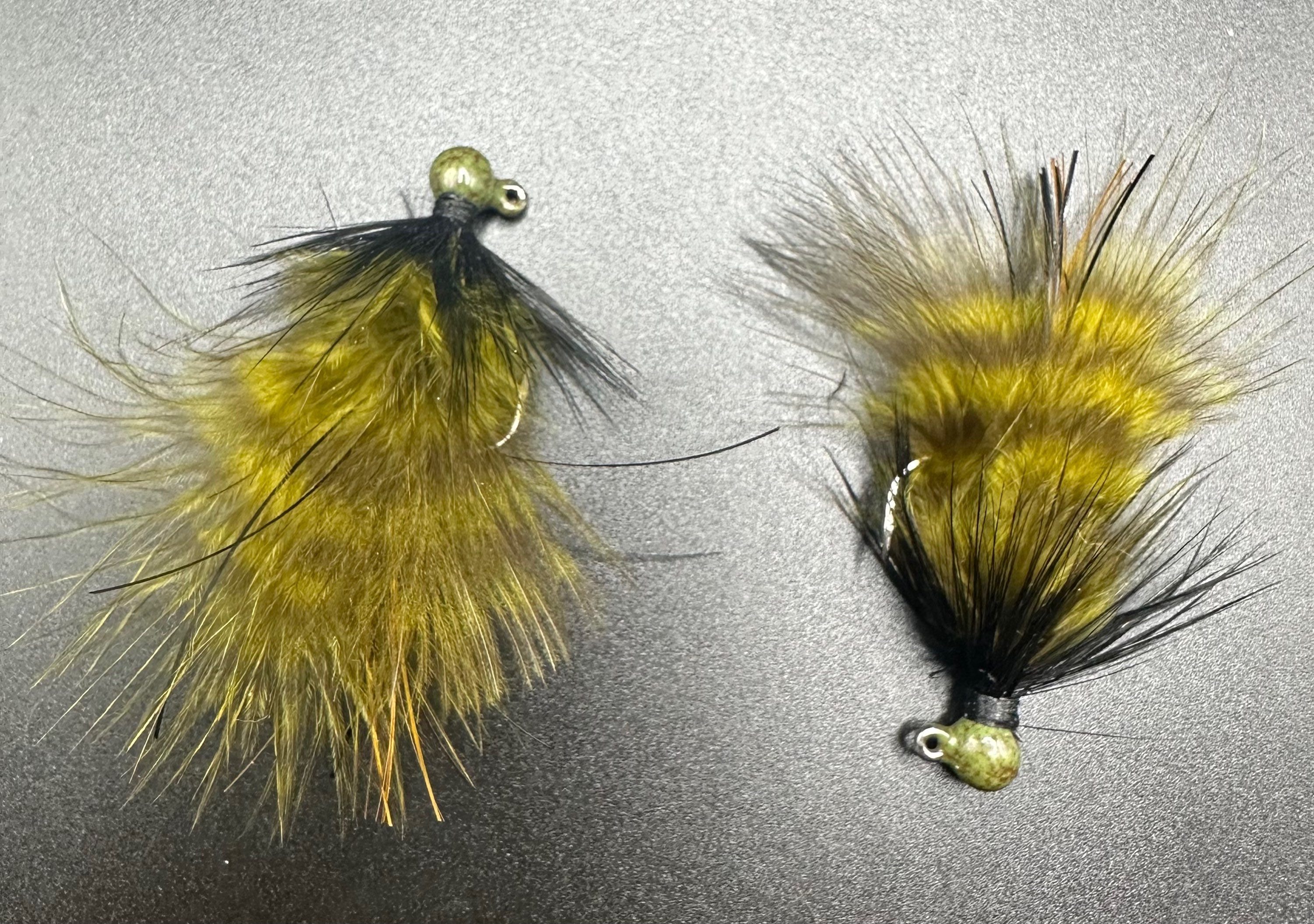 Tug Bug  1/32 oz Maribou Steelhead Jig  #4 3x Strong Voodoo Custom  Tackle Hook image 1