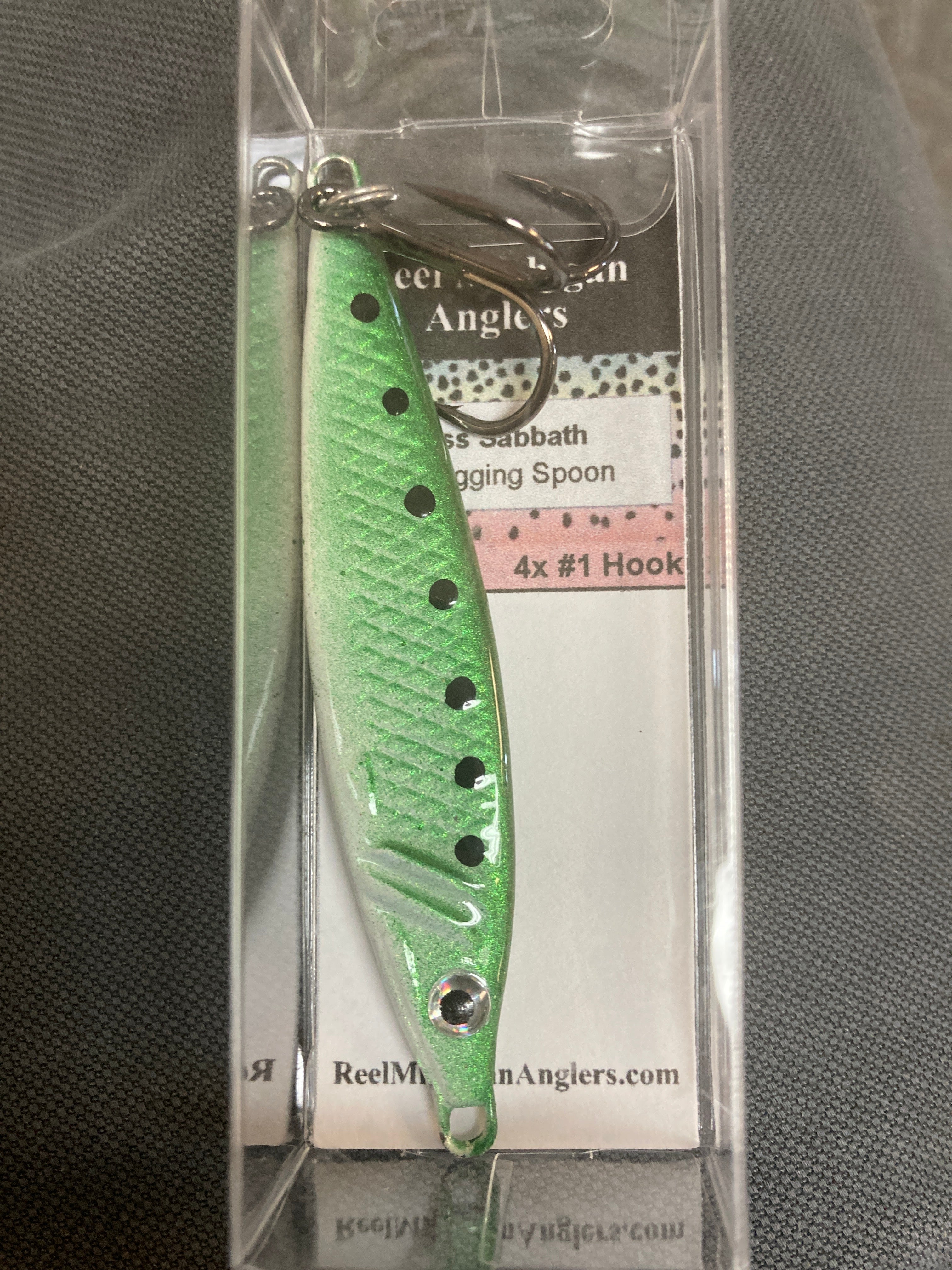 Bass Sabbath vertical jigging spoon 2oz