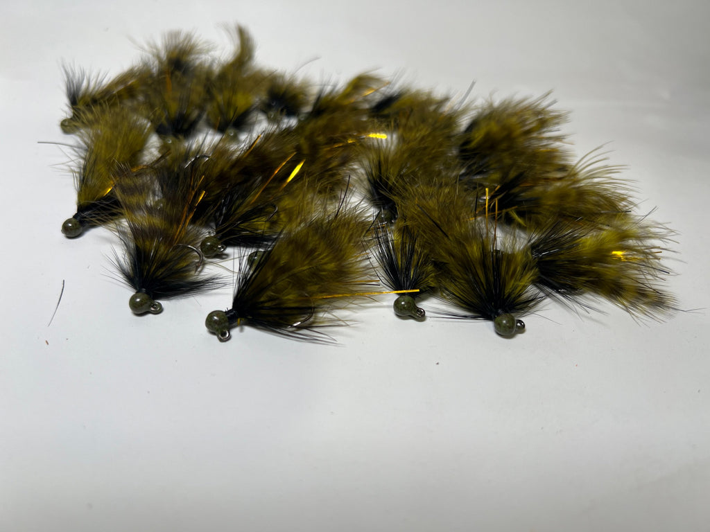 Tug Bug  1/32 oz Maribou Steelhead Jig  #4 3x Strong Voodoo Custom  Tackle Hook image 2