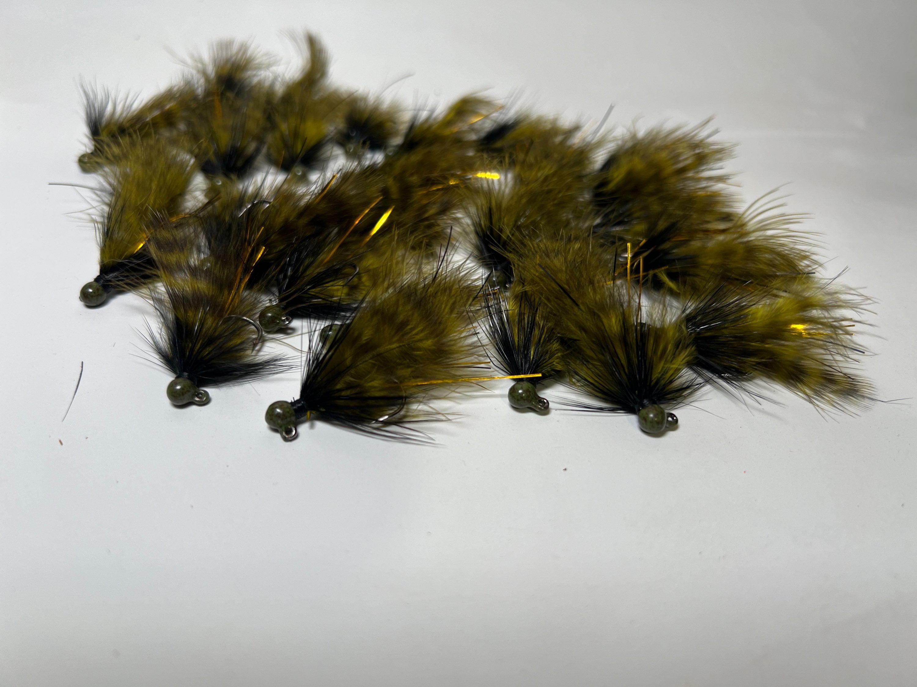 Tug Bug  1/32 oz Maribou Steelhead Jig  #4 3x Strong Voodoo Custom  Tackle Hook image 2
