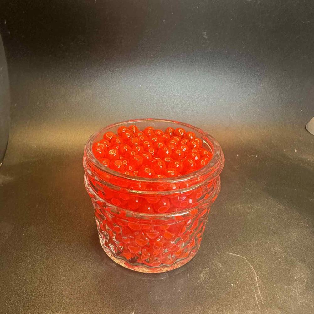 Jar of cured coho salmon eggs, 2025 harvest, 4 oz