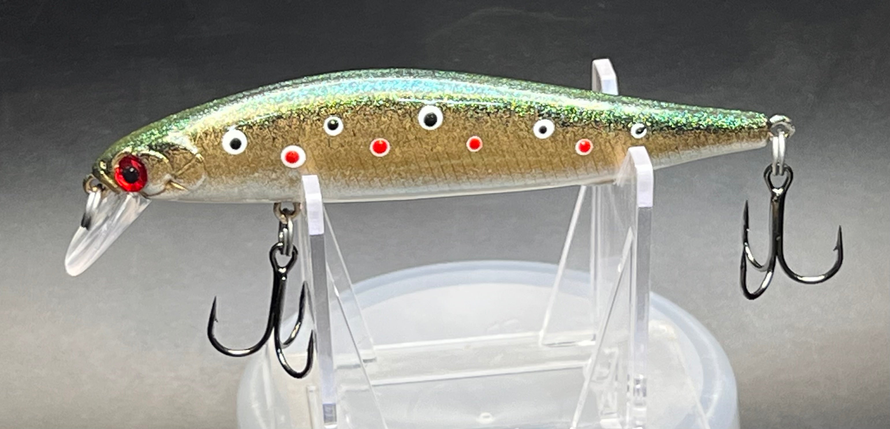 One Off Gold Trout Clickbait Series 4.25in 1/2 oz Jerkbait