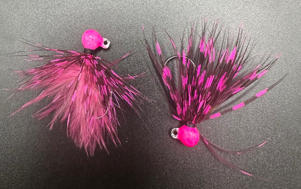 Floofers 1/32 oz Steelhead Hair Jig  #4 Hook image 1