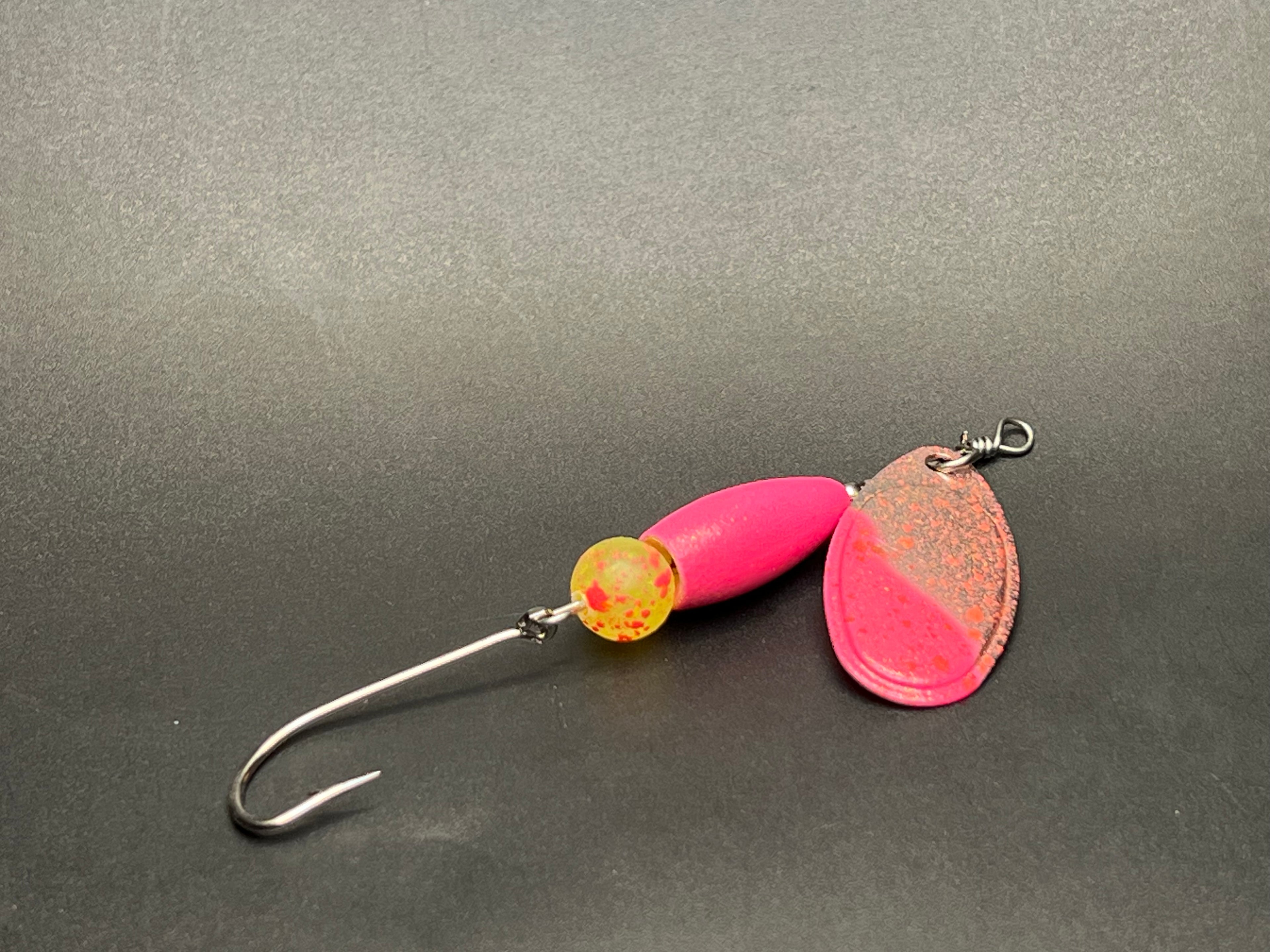 Static Pink Chrome Crusher Inline Spinner