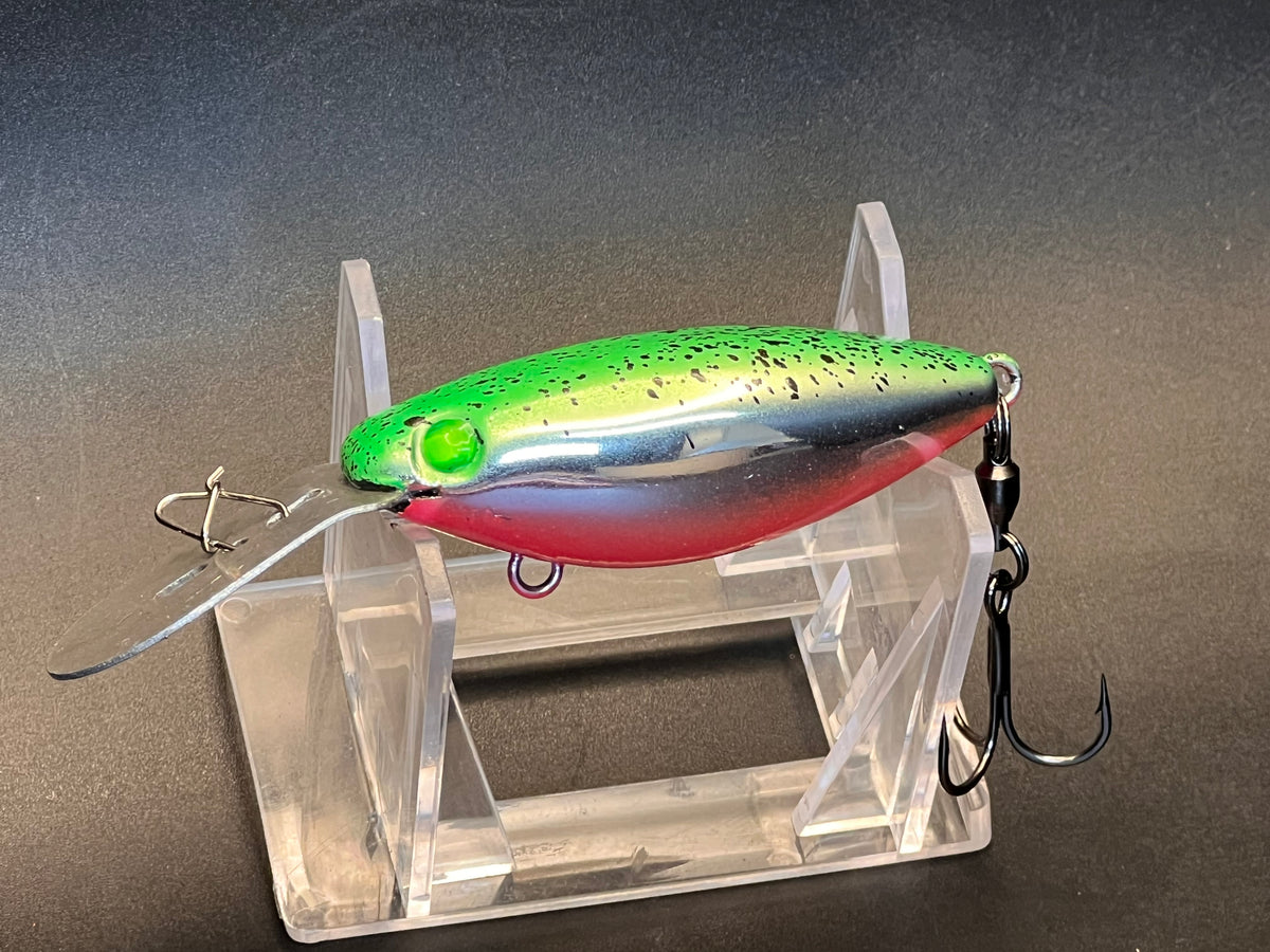 Troutermelon UV Not A Tot Rattling Trolling Plug 3x strong hook