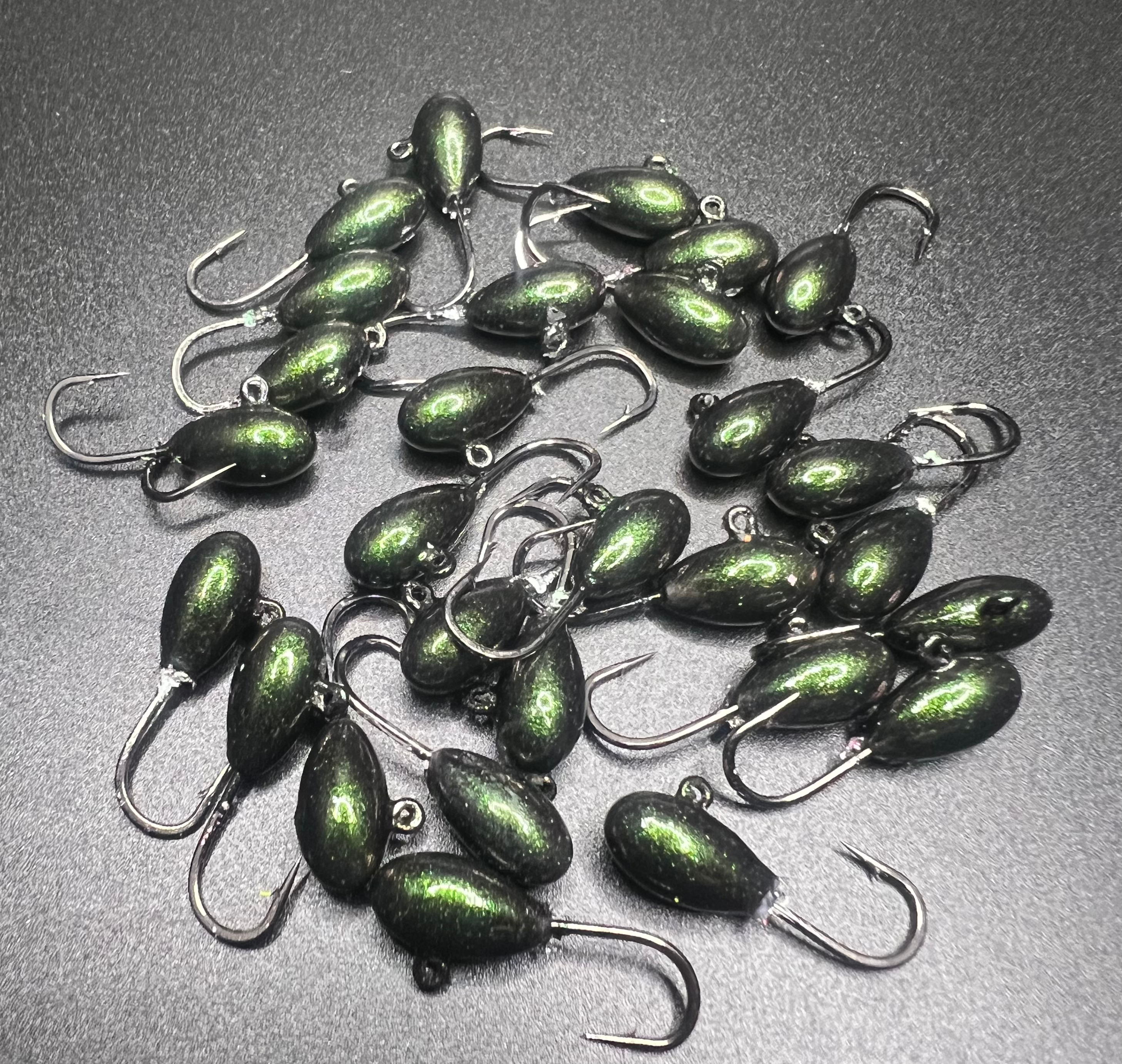 Jiggity Cricket 1/16 Steelhead / Ice Jig #10 3x  strong Voodoo hook image 0