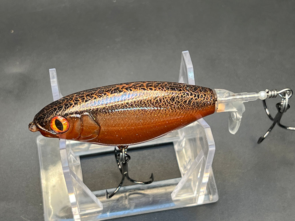 Copper Mirage Flopper Plopper 90mm with 3x Strong Hooks