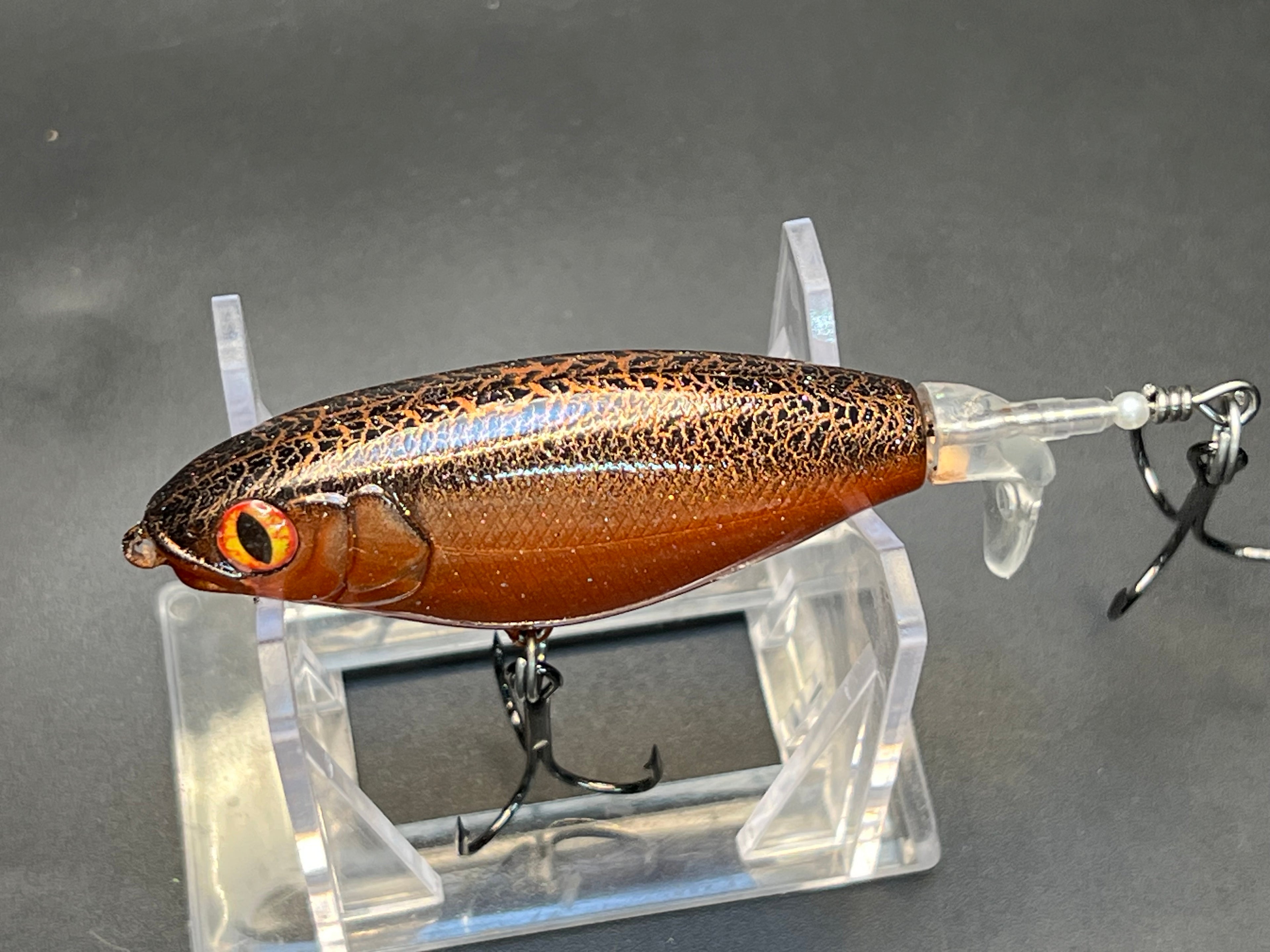 Copper Mirage Flopper Plopper 90mm with 3x Strong Hooks