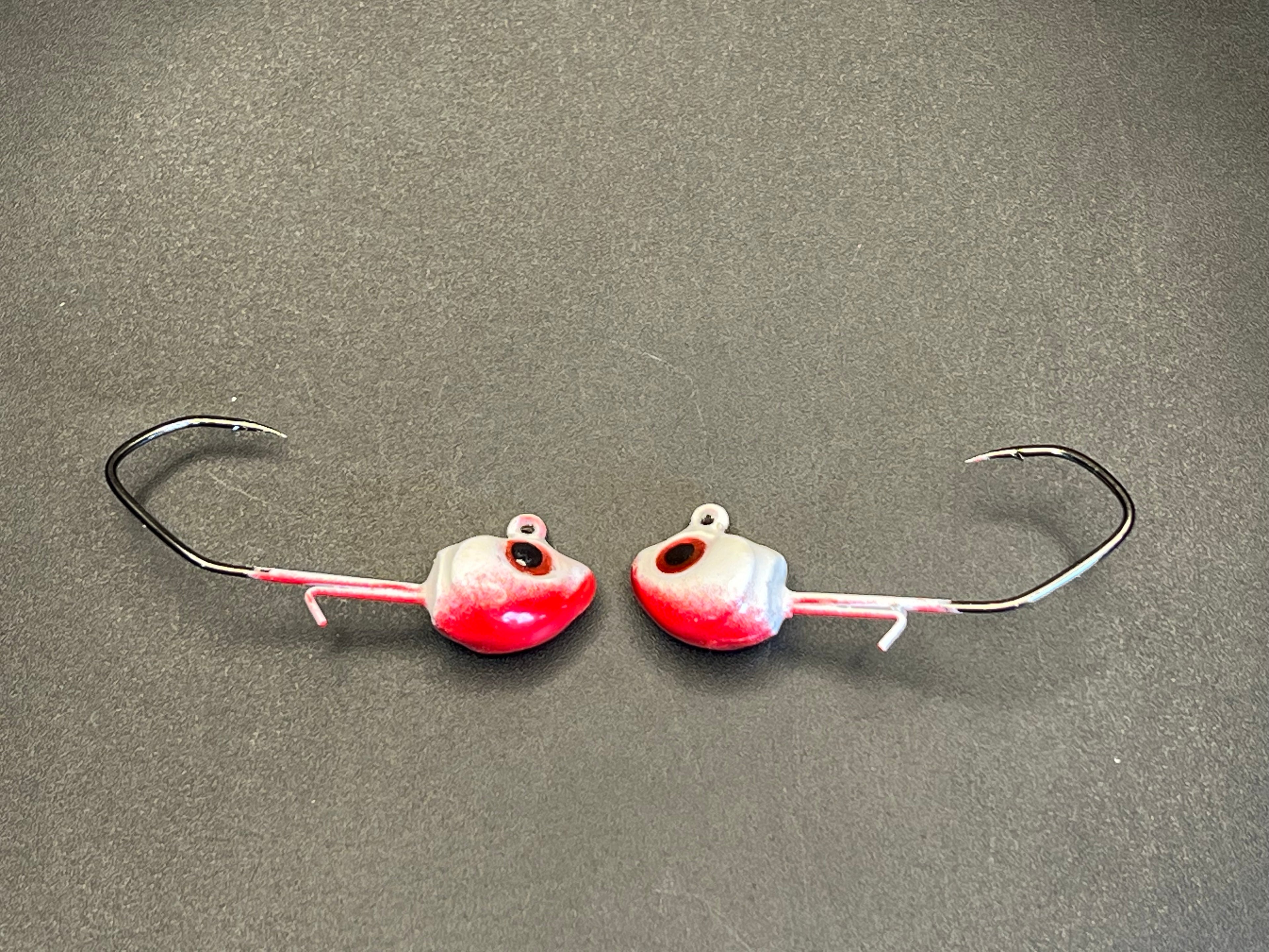 Bloody Nose UV 1/4 Walleye Jig 2 Pack