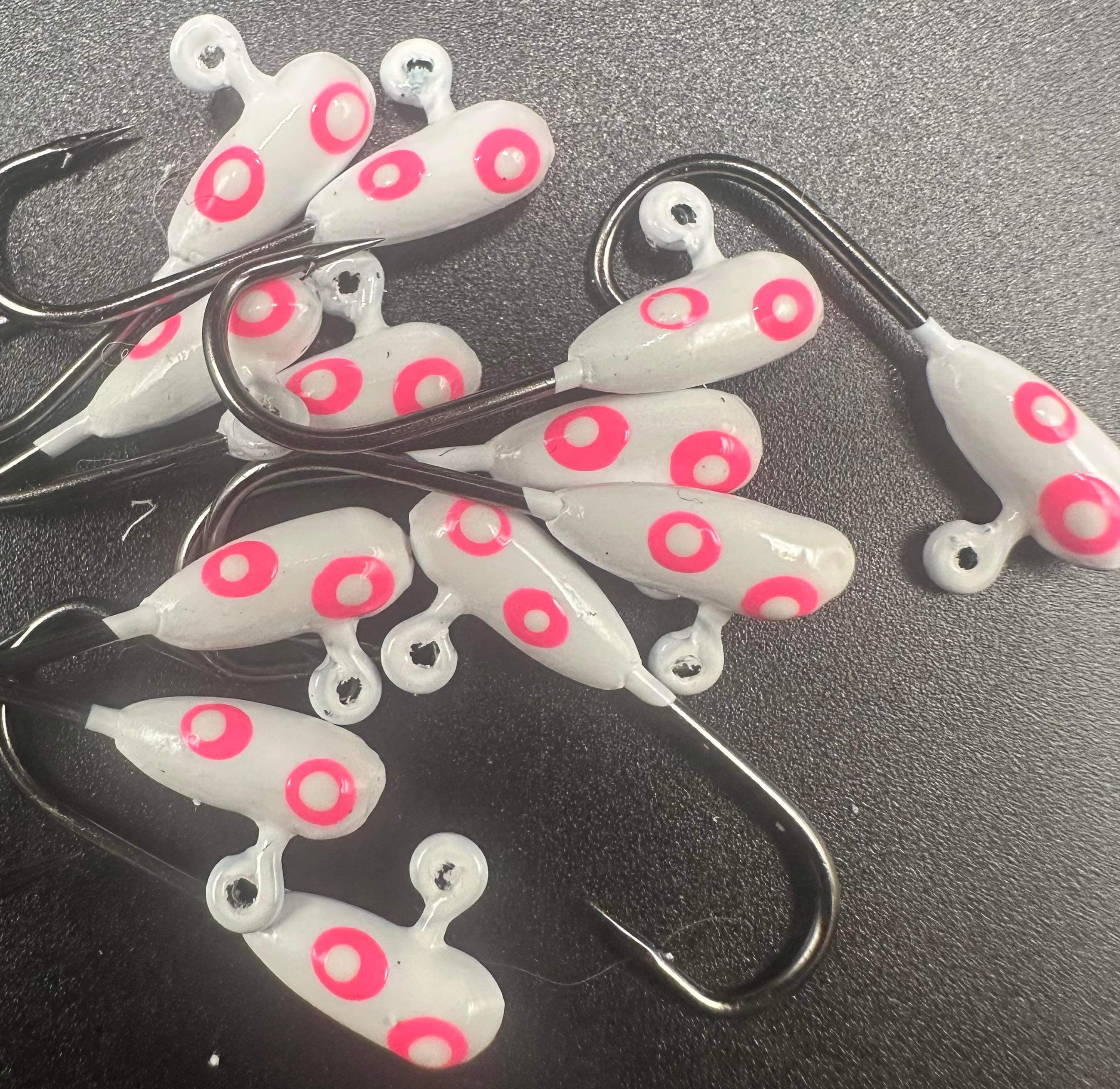 Radioactive 1/32 oz UV Glow Steelhead Tube Jig #6 3X Strong Voodoo Hook image 0