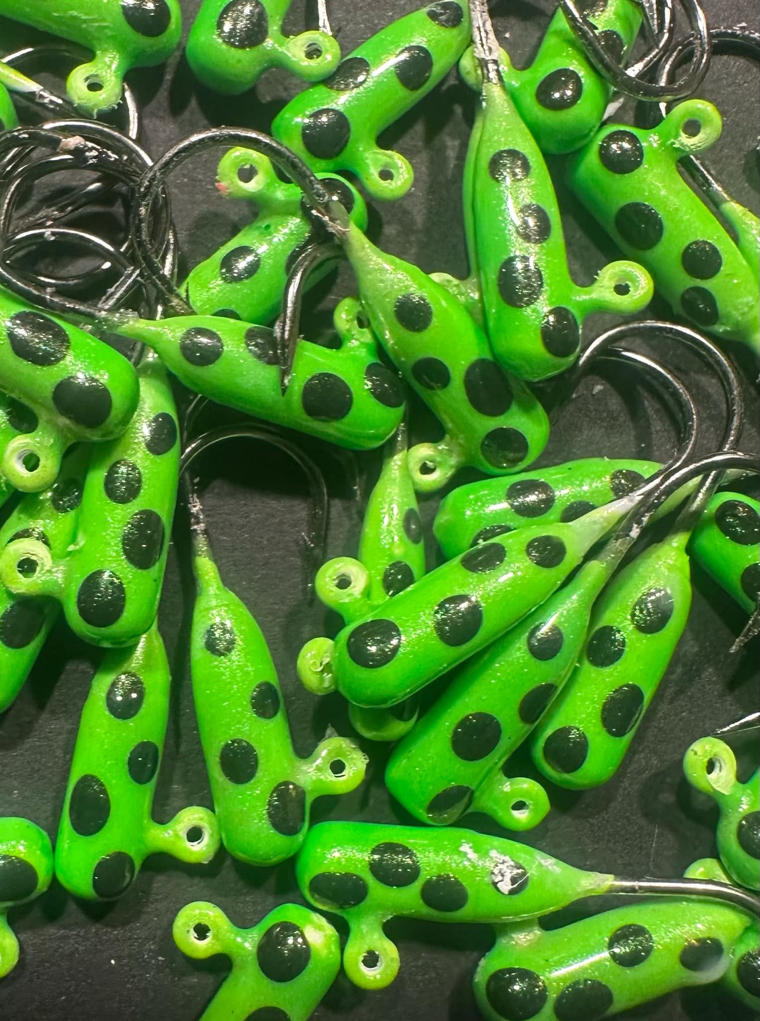 Shrek 1/16oz Steelhead Tube Jig #4 3X Strong Voodoo Hook image 0