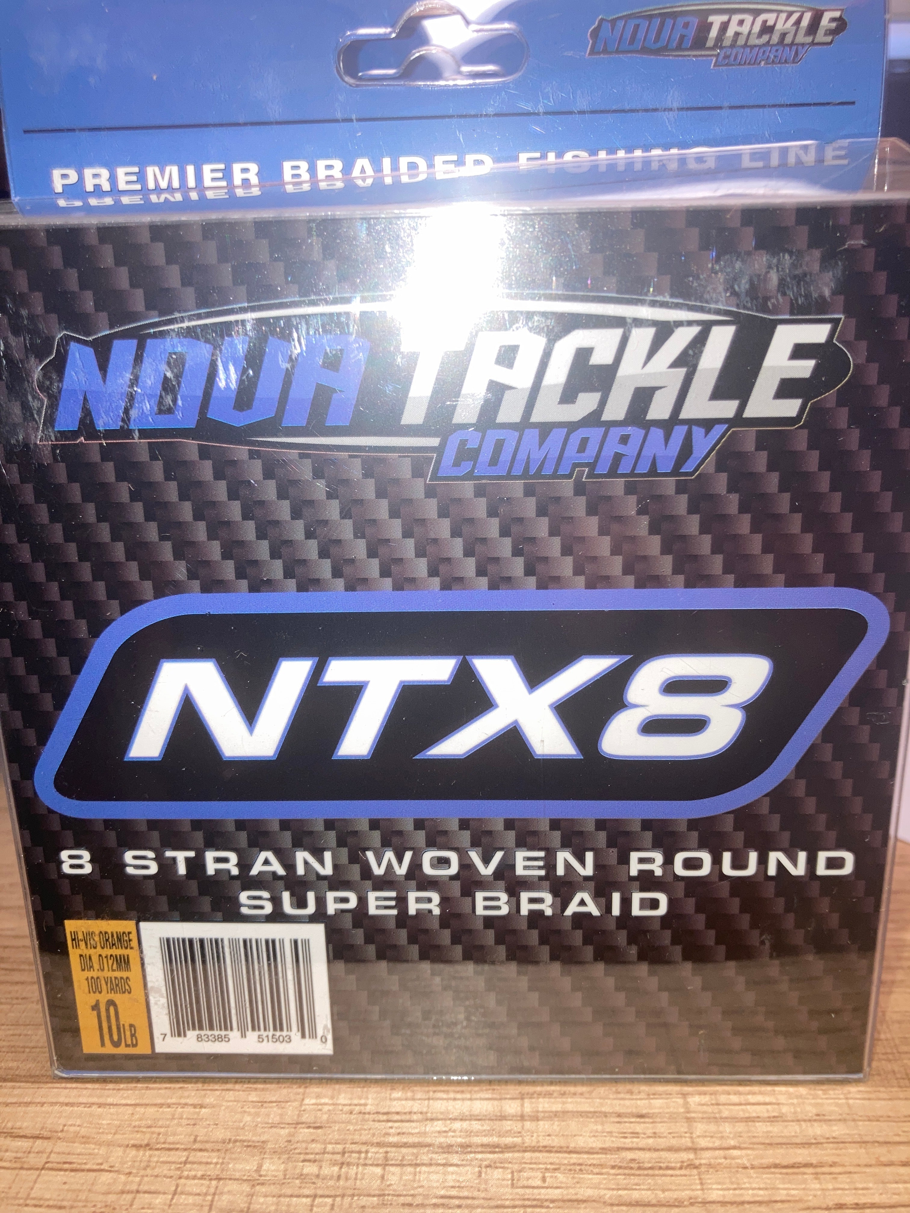 10 pound nova braid orange