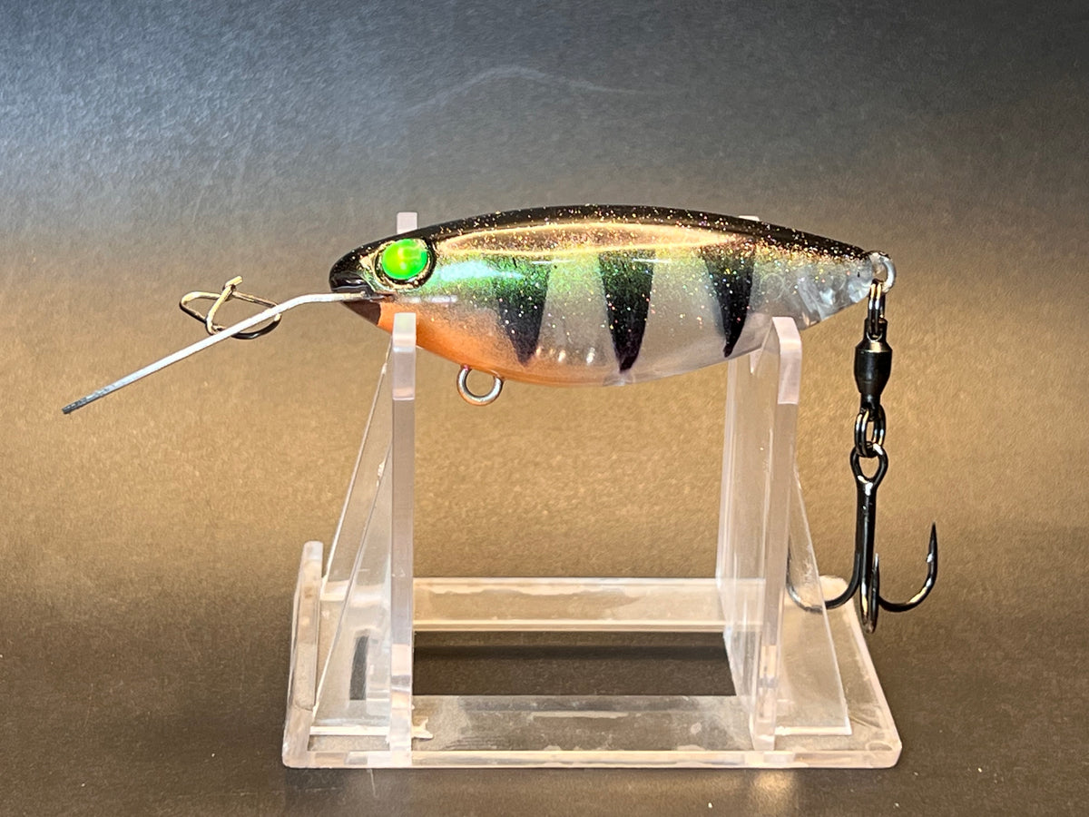The Perchinator UV Not A Tot Rattling Trolling Plug 3X Strong Hook