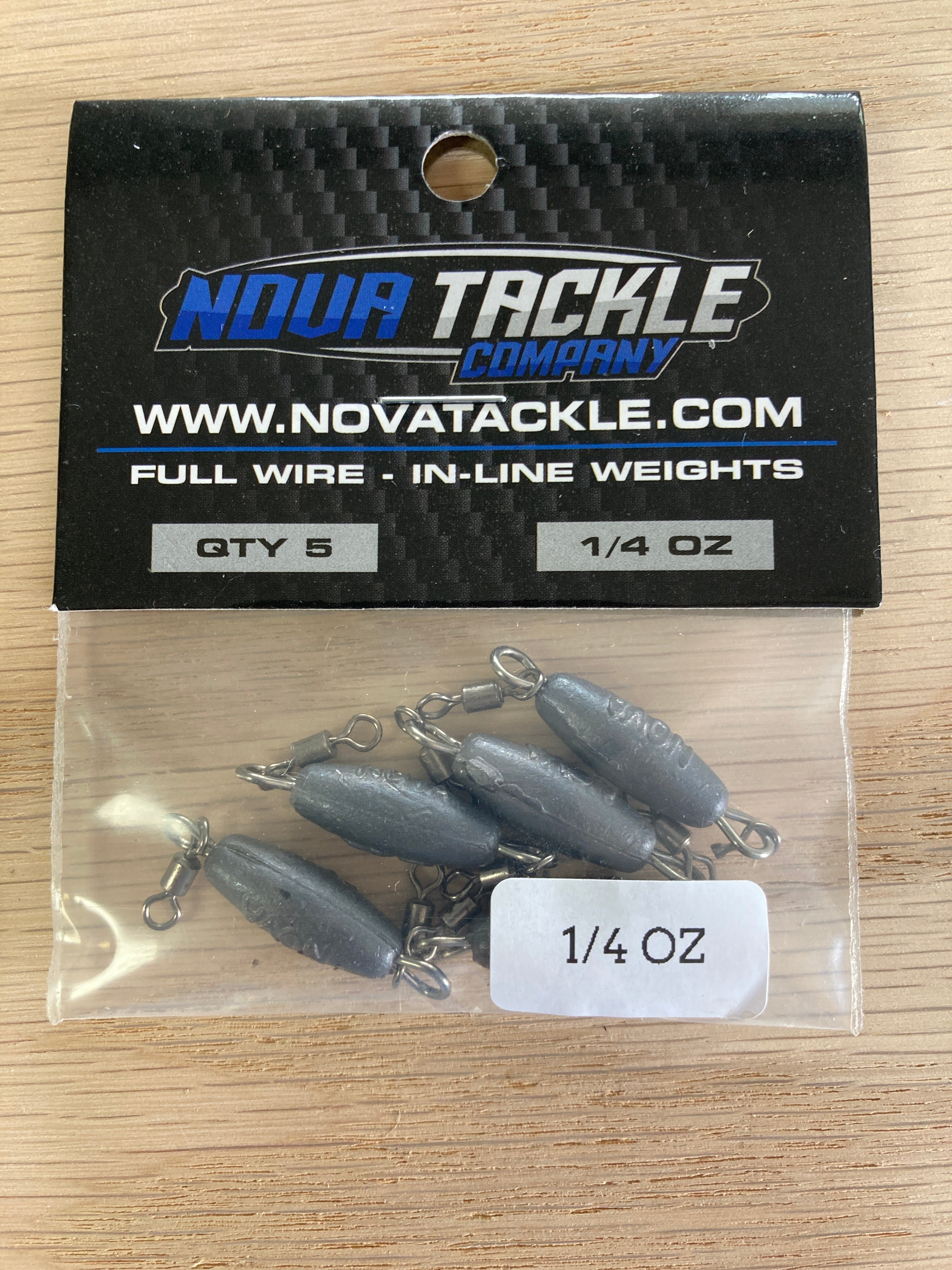 Nova 1/4 ounce in line weight