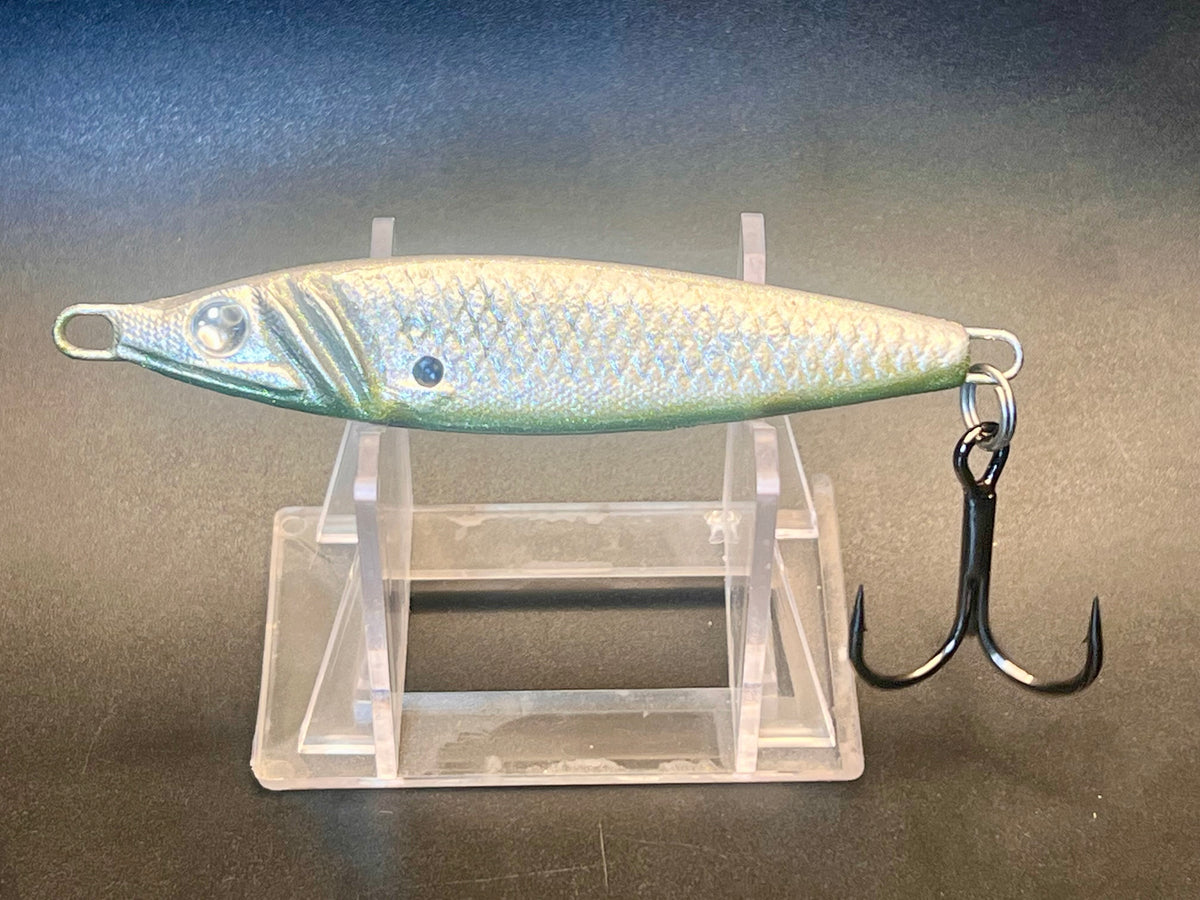 Alewife #2 UV 2 oz Jigging Spoon