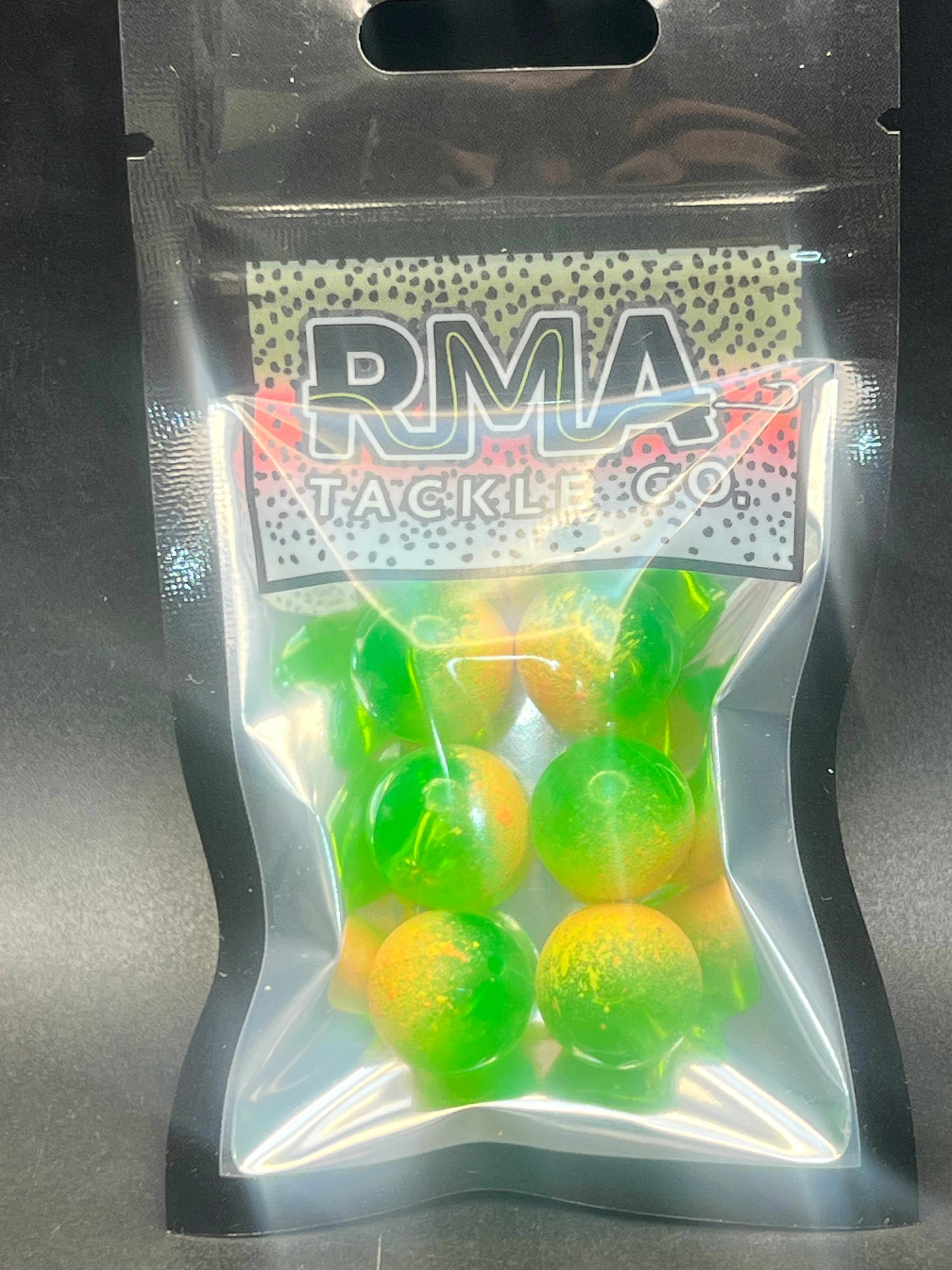 Splatter Monster 14mm UV Plastic fishing bead for steelhead and salmon