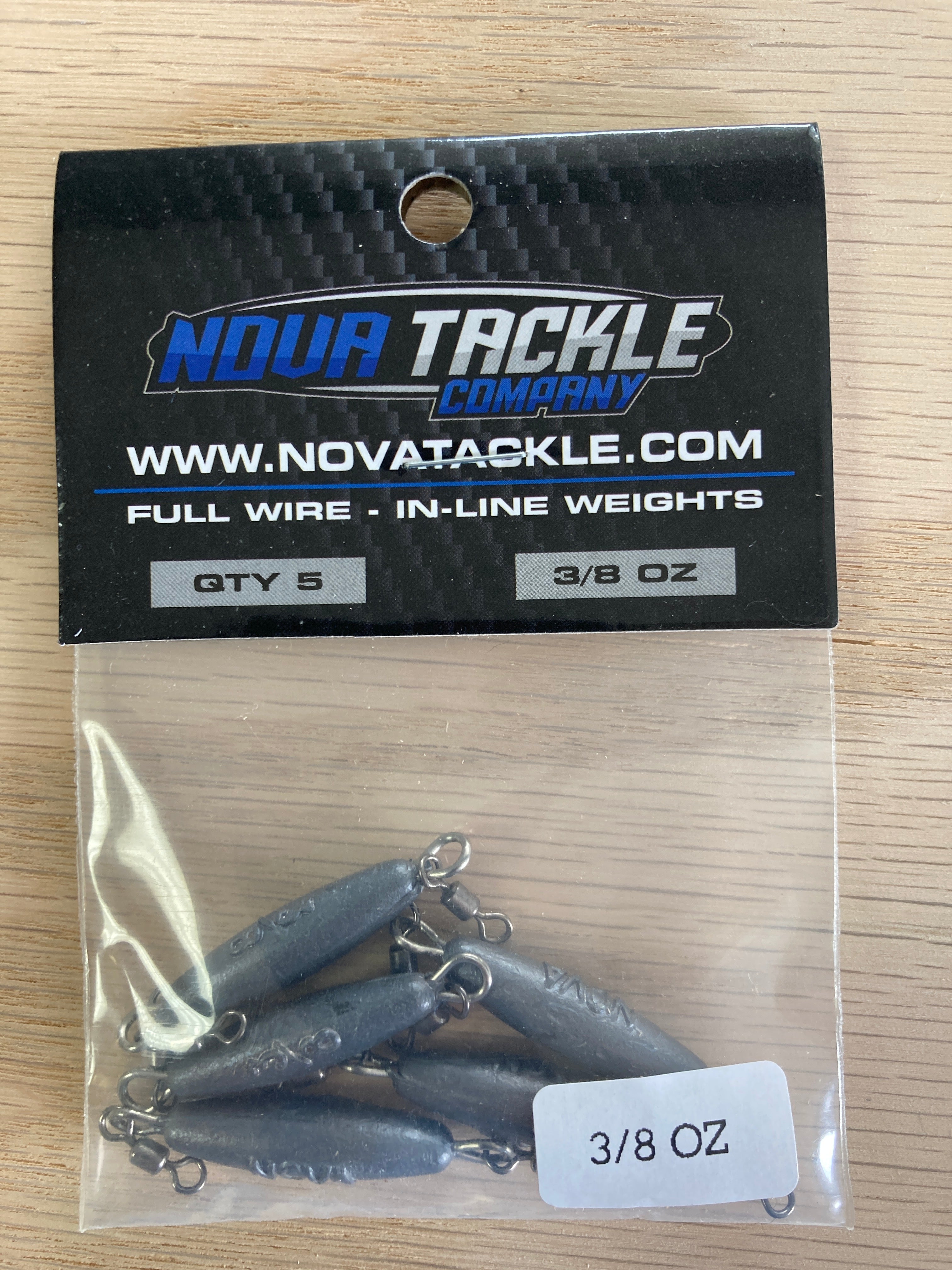 Nova 3/8 ounce in line weight