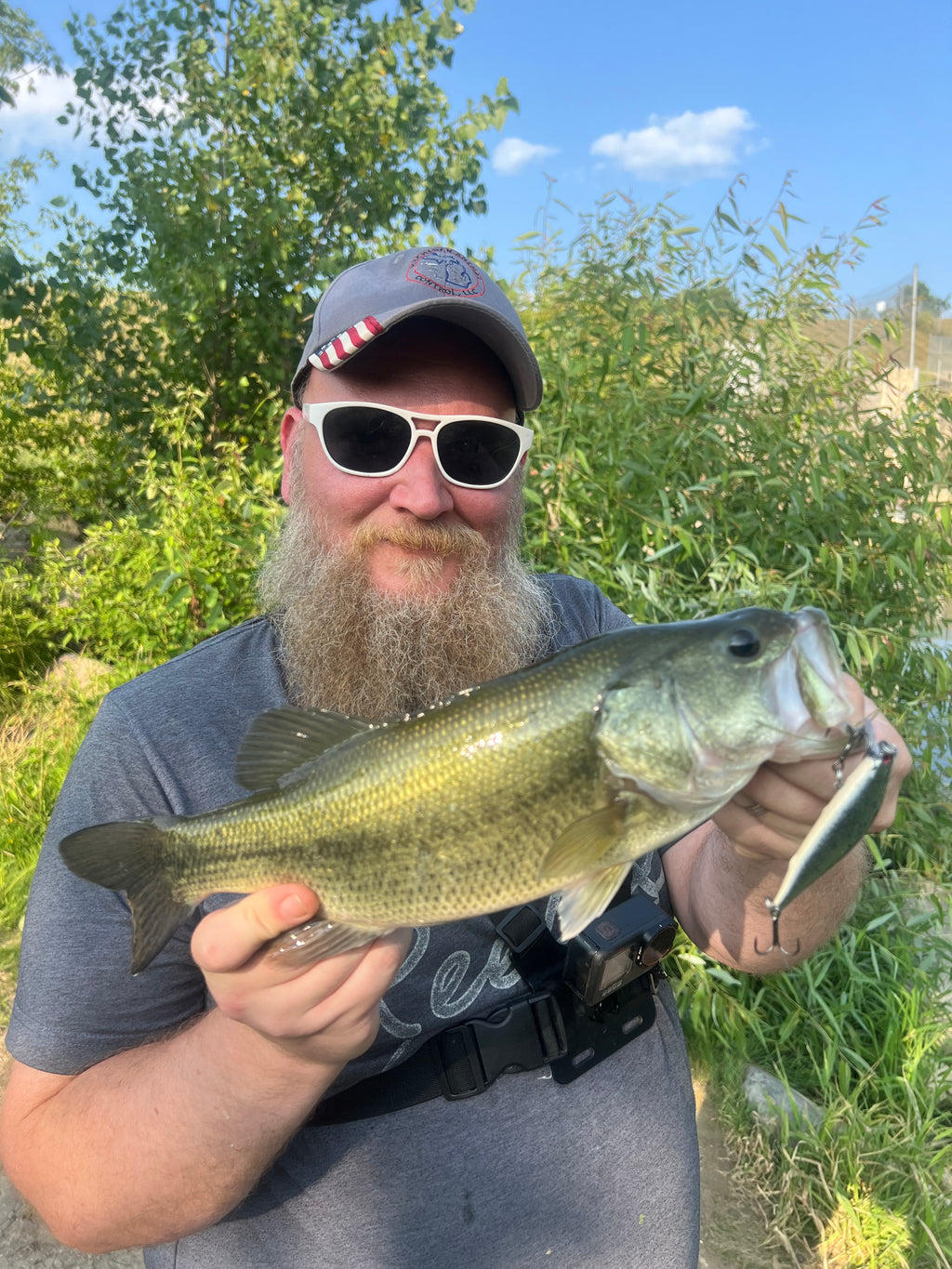 Bassinator Clickbait Series 4.25in 1/2 oz Jerkbait with 3x Hook