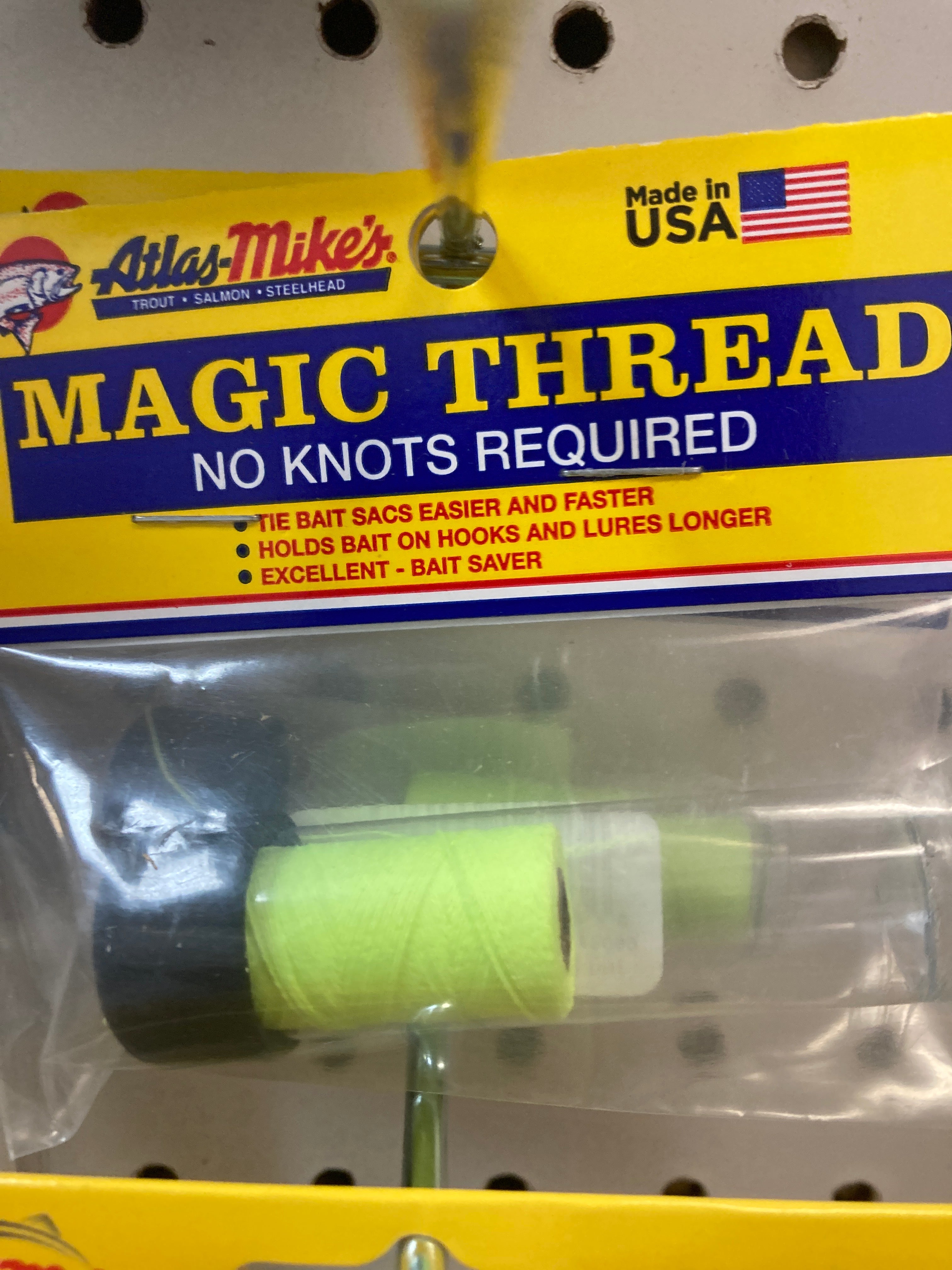 Magic thread chartreuse with dispenser