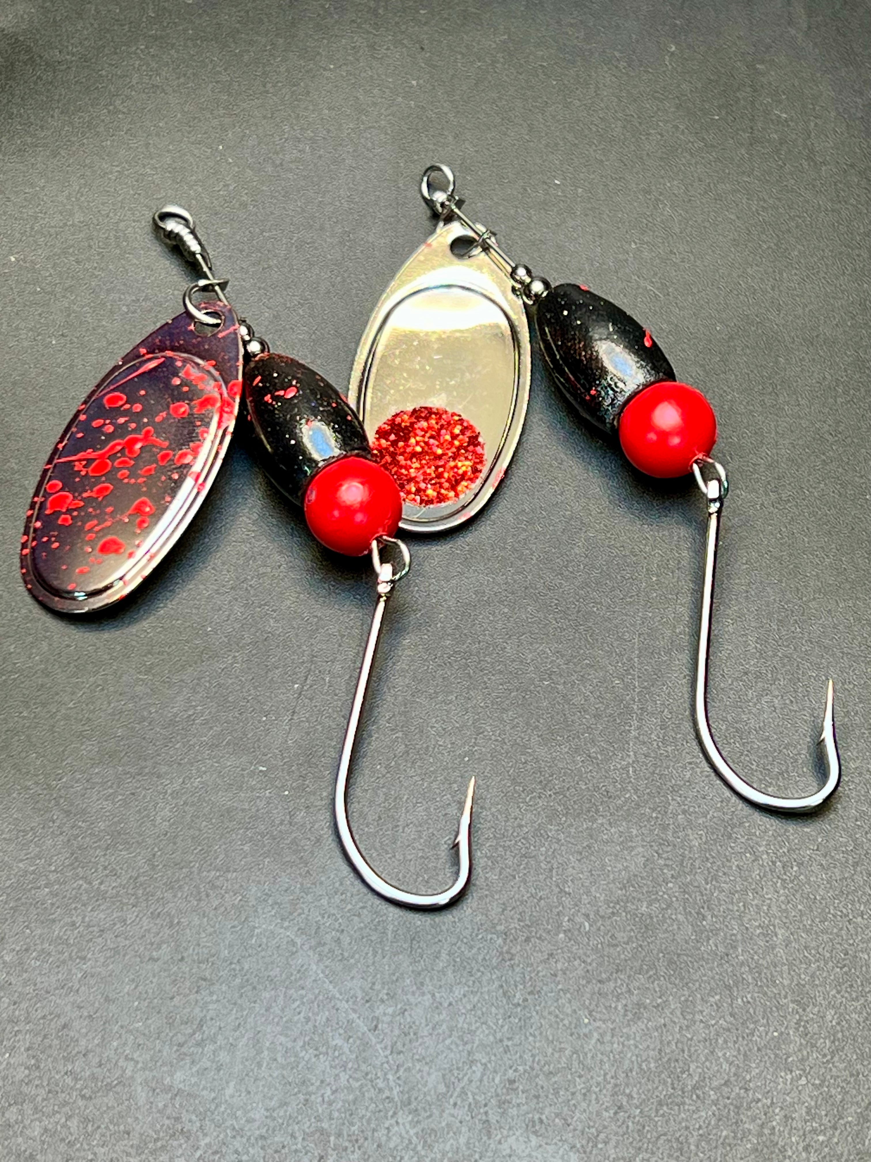Blood Eclipse River Reaper Inline Spinner