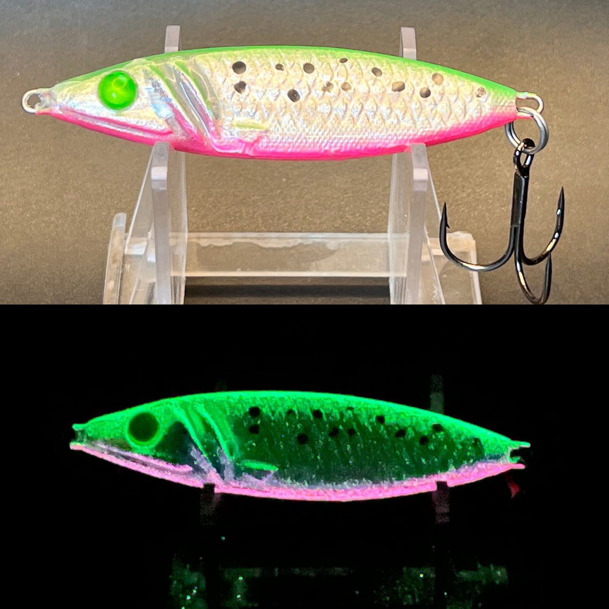 Fall Trout Boy UV 1.25 oz Salmon Jigging Spoon