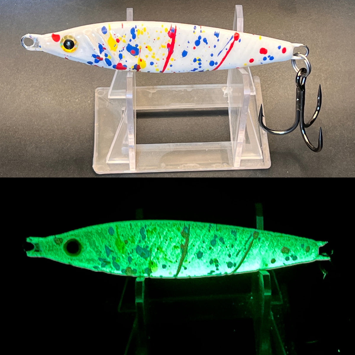 Onederection UV Glow 2 oz Jigging Spoon