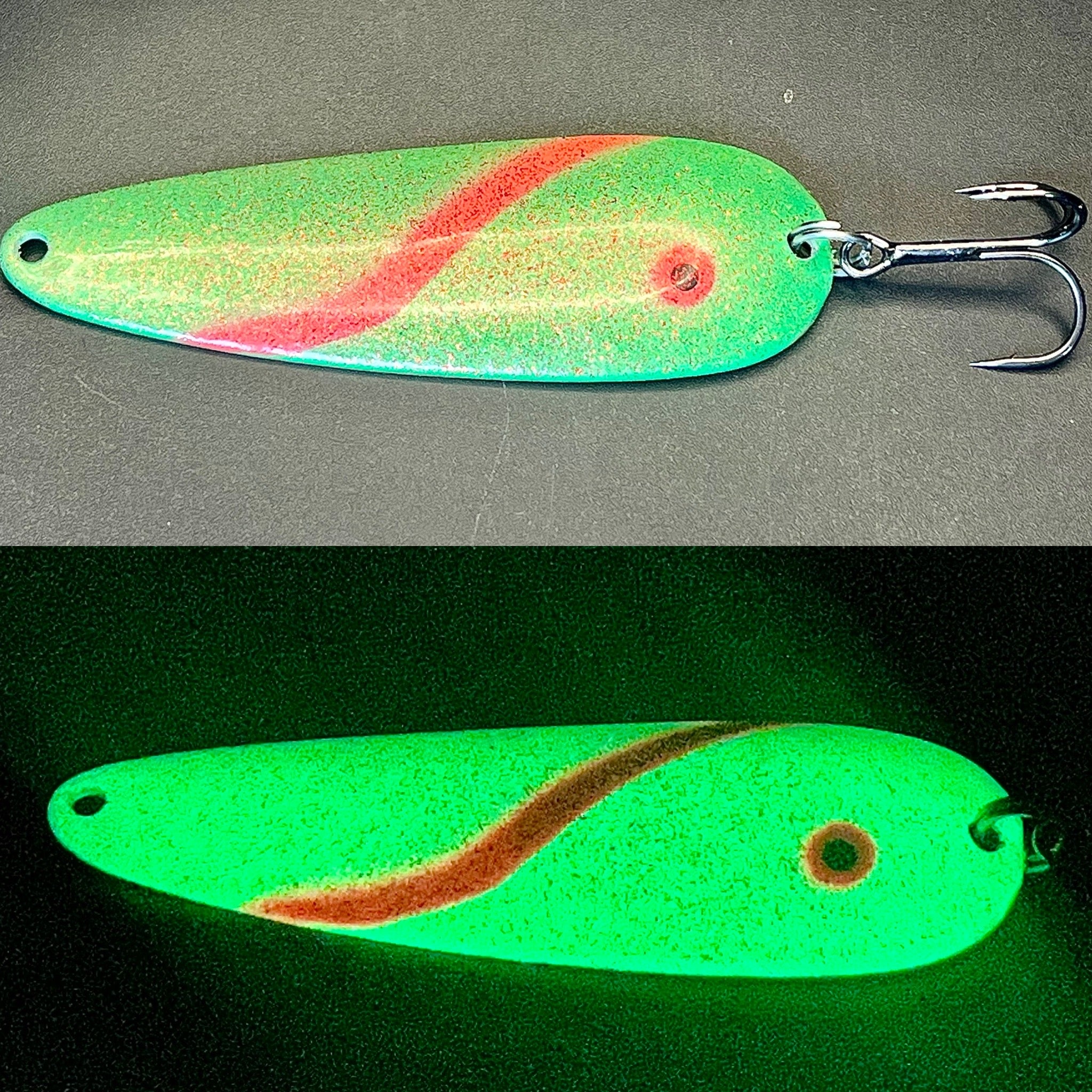 Sewer Slasher UV Super Glow 1 oz Casting Spoon