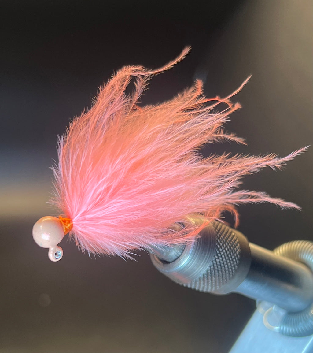 Salmon Patty  1/32 oz Maribou Steelhead Jig  #4  3x Strong Voodoo Tackle Hook image 0