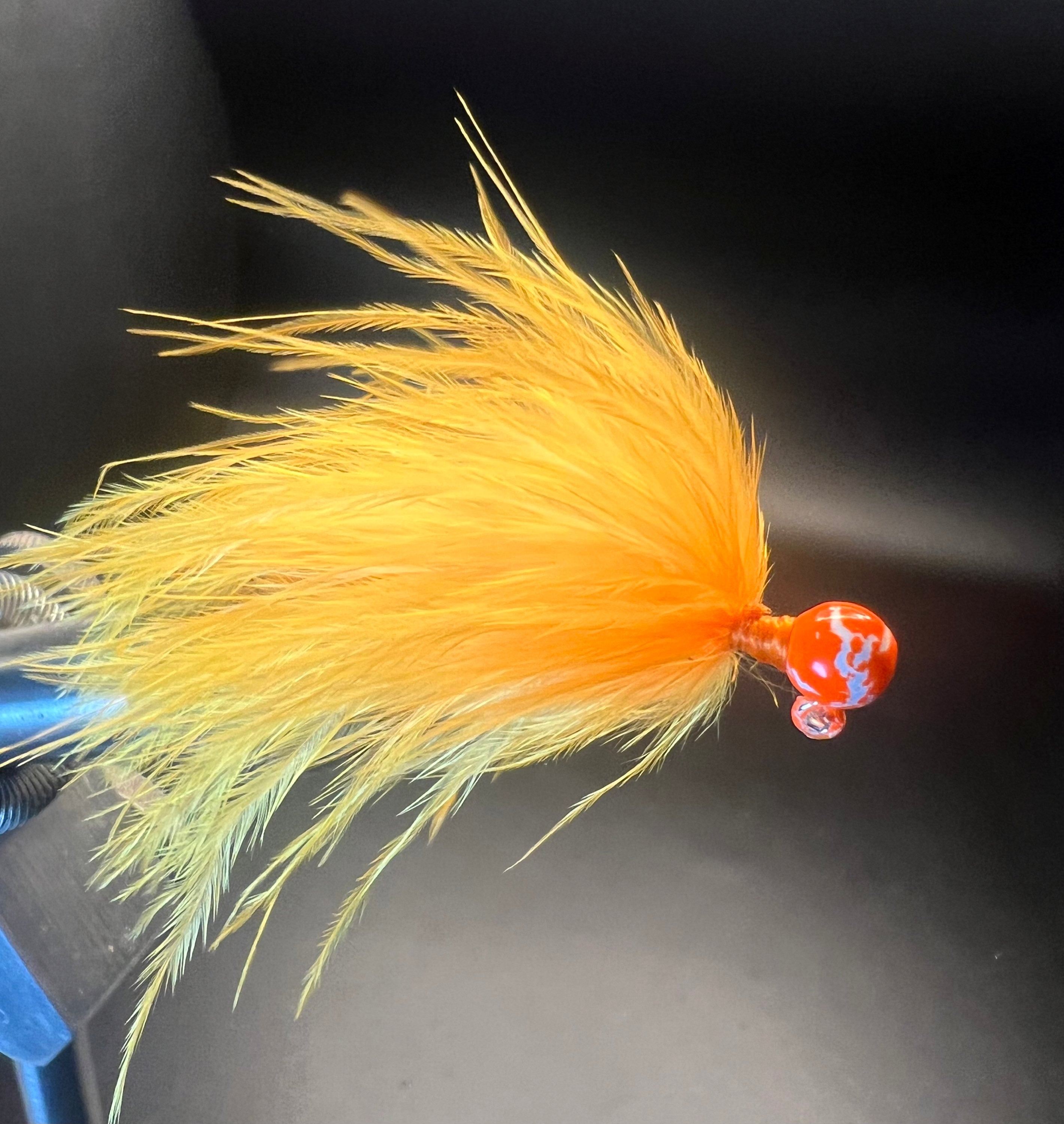 Pulp Adiction 1/32 oz Maribou Steelhead Jig  #4  3x Strong Voodoo Hook image 0