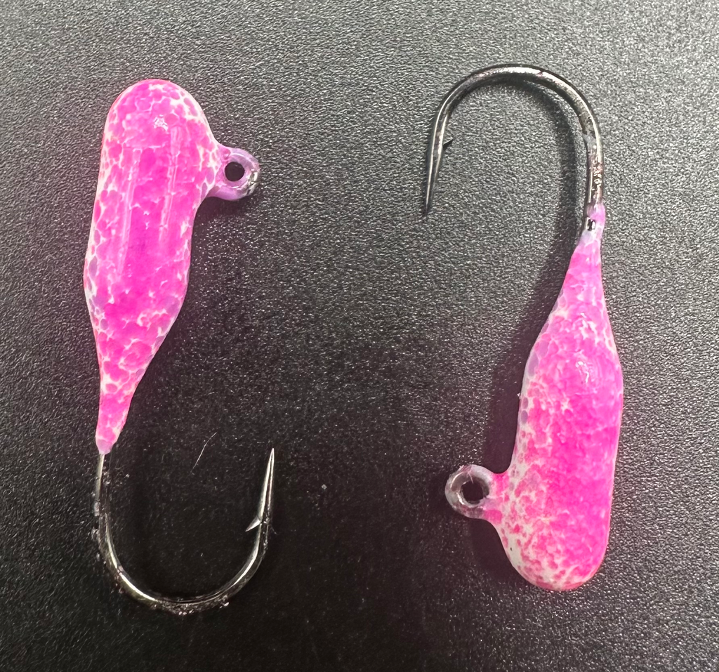 Rawberry Indestructible Paint Series 1/16oz Steelhead Tube Jig #4 3X Voodoo Hook image 1
