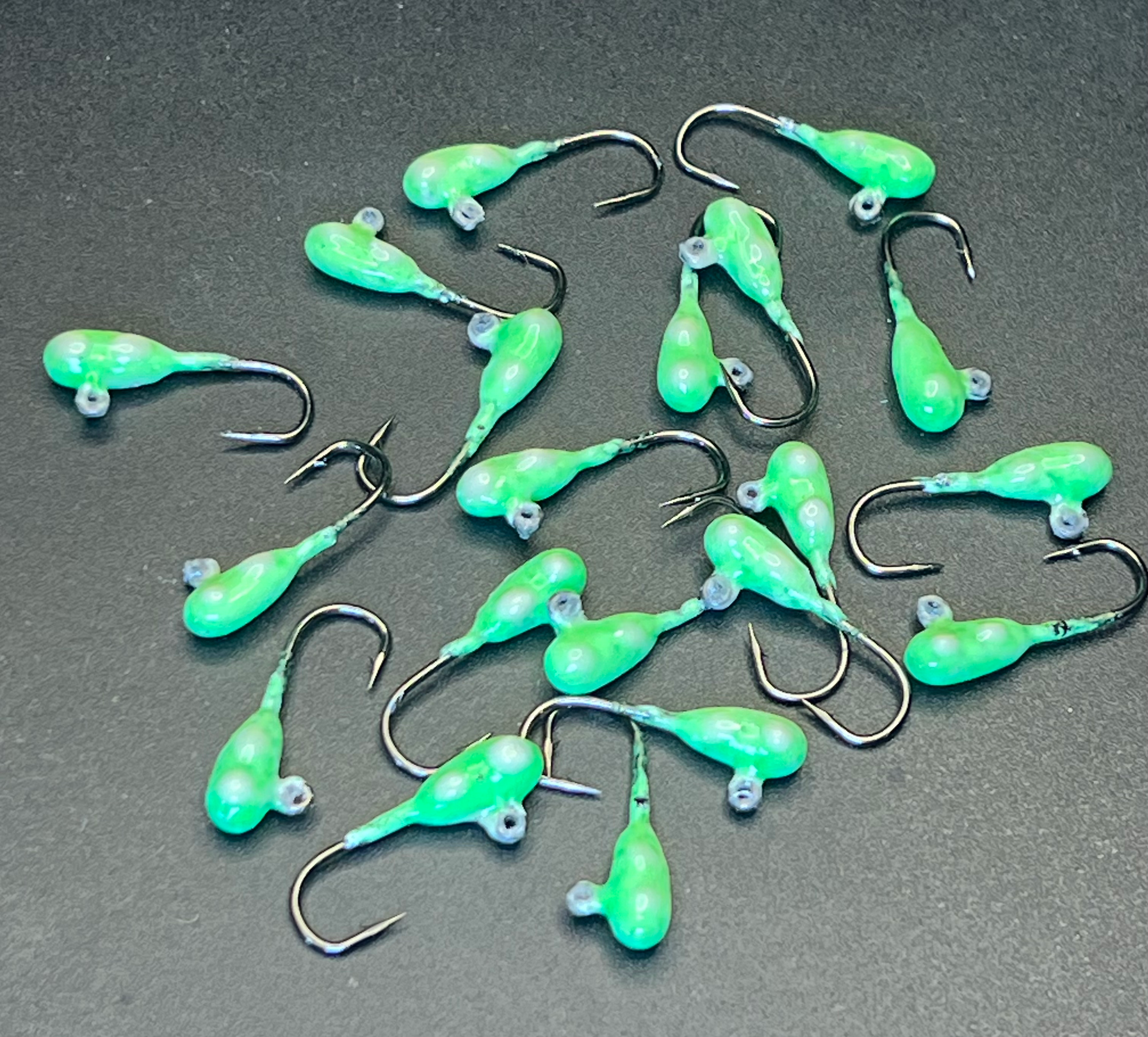 Glowzilla Triple Glow Triple UV 1/32oz Steelhead Tube Jig #6 3X Strong Hook image 1