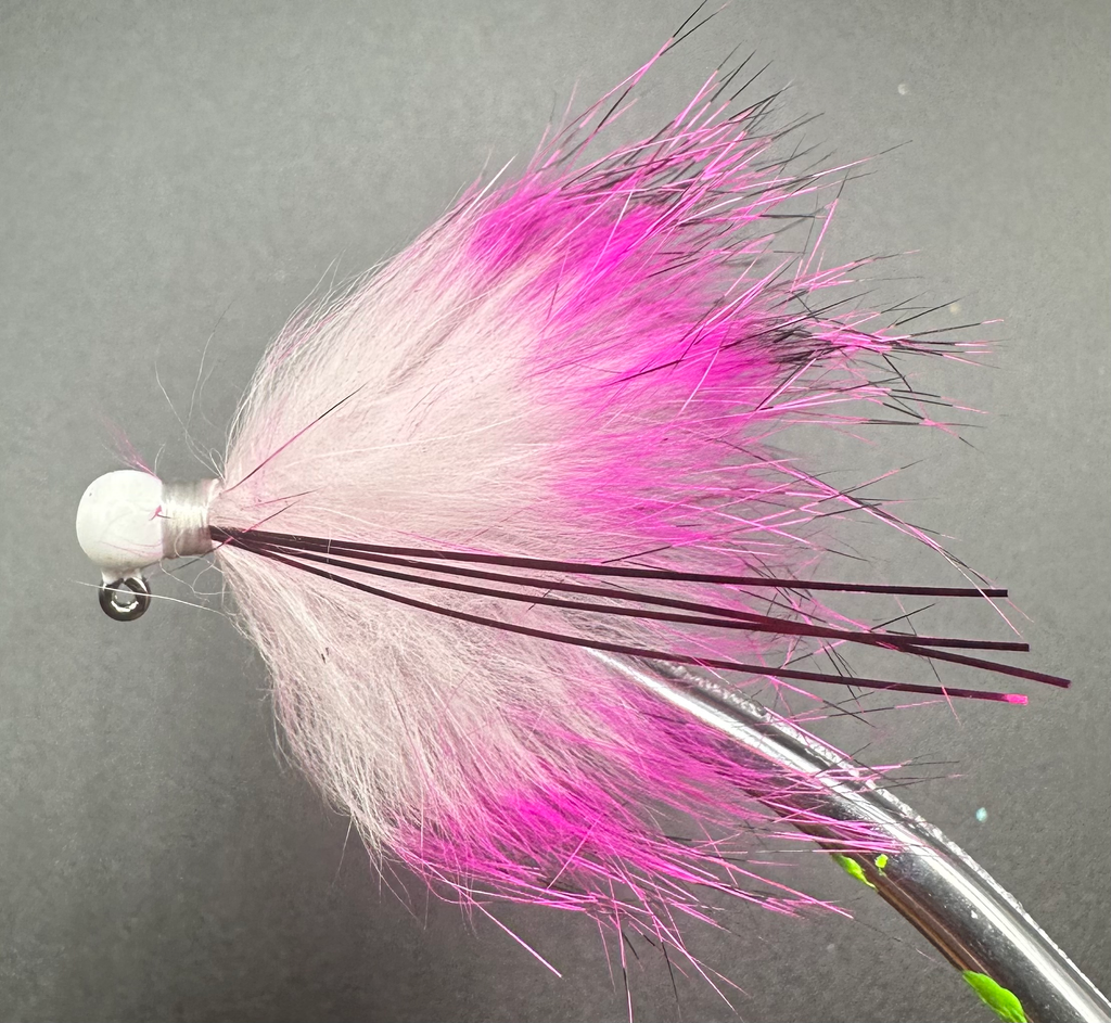 Prom Night 1/32 oz Steelhead Hair Jig  #4 Hook 2pack image 0