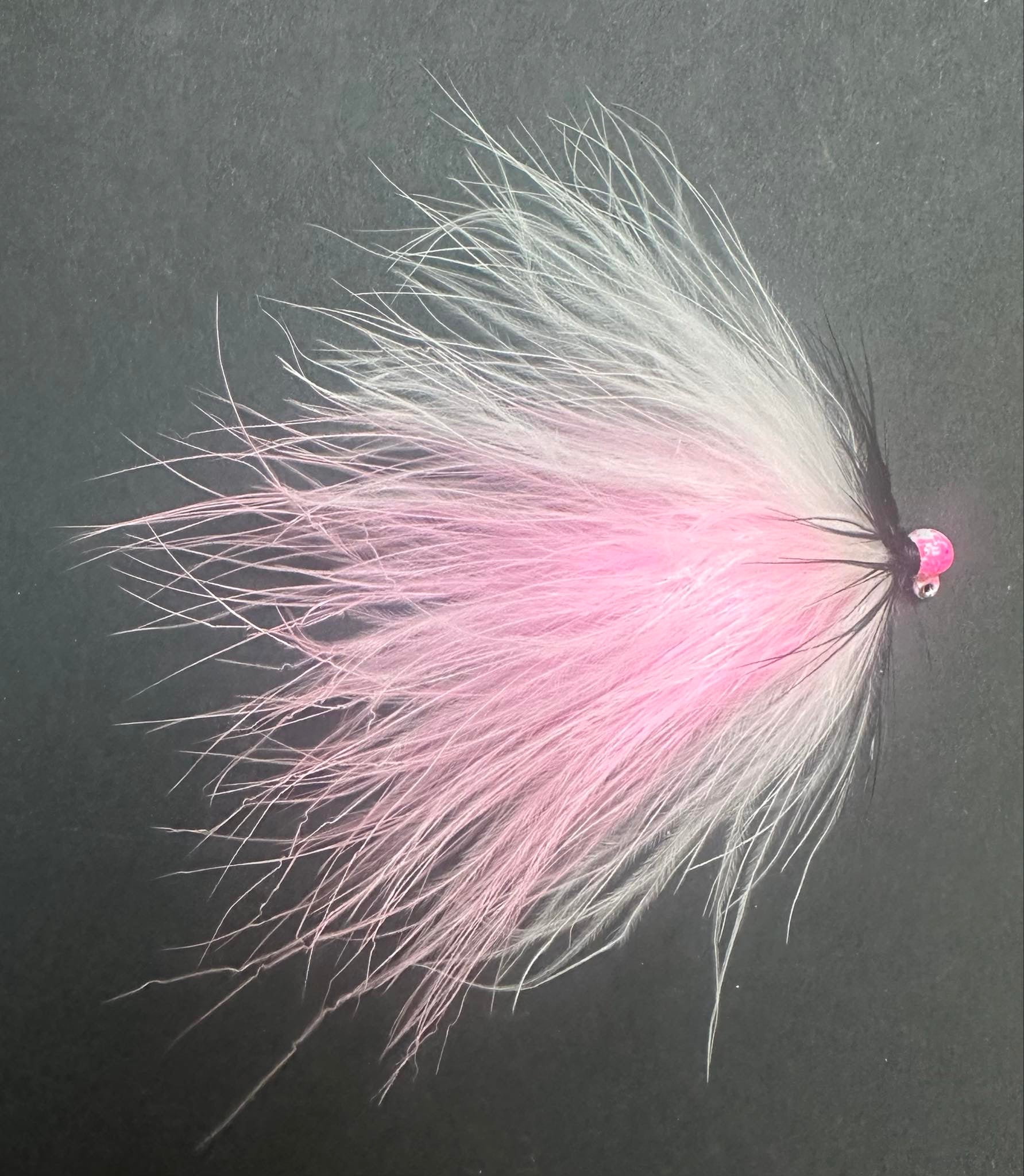 Pink Panther  1/32 oz Maribou Steelhead Jig  #4 Hook image 0