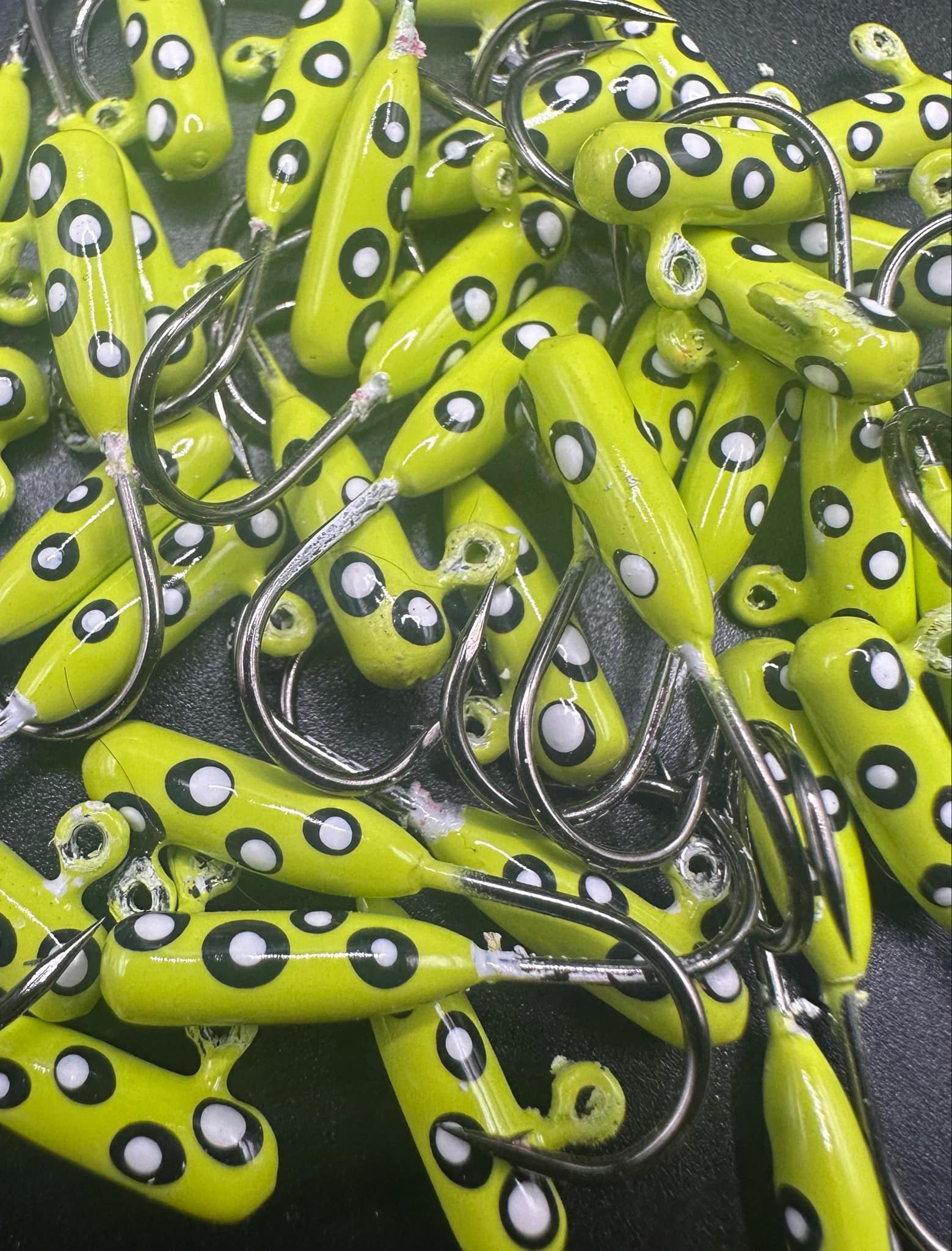 Mutation UV Glow 1/16  oz Steelhead Tube Jig #6 3X Strong Voodoo Hook image 0