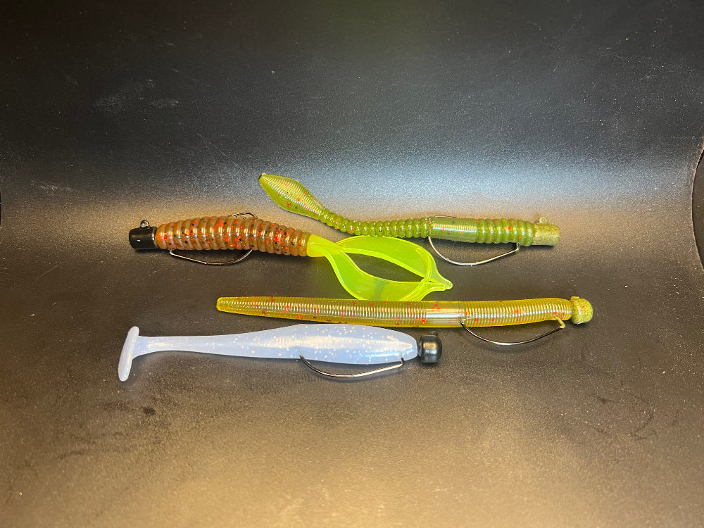 Ned Head Jig 2/0 with VMC hook, indestructible paint jig head