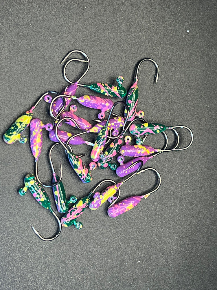 Taco Hell UV  Steelhead Tube Jig #4 3X Strong Voodoo Hook image 0